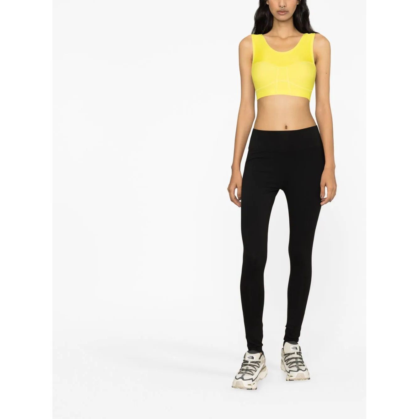 EA7 Tamprės moterims, Juoda, Leggings 2