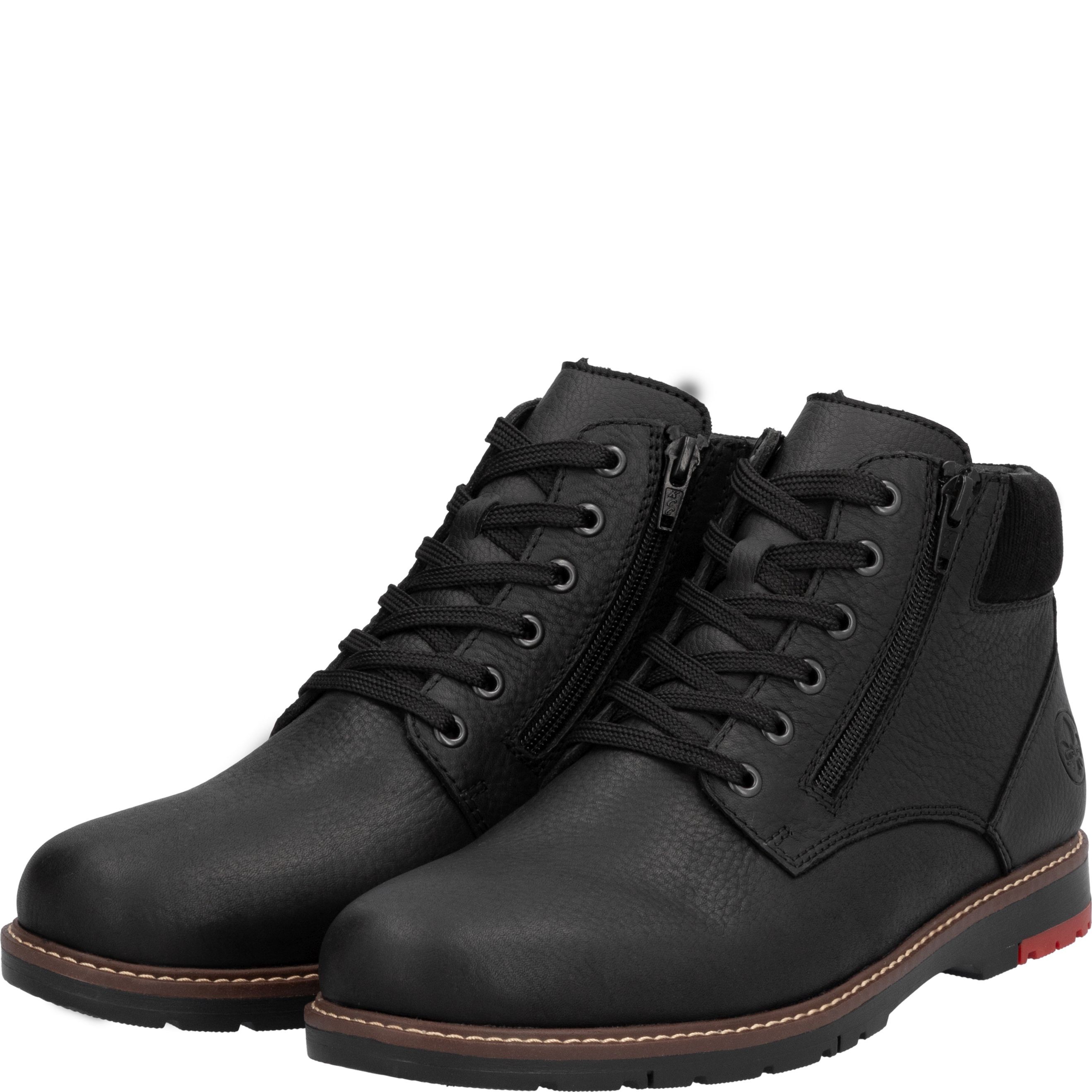 RIEKER Aulinukai vyrams, Juoda, Men's boots 10