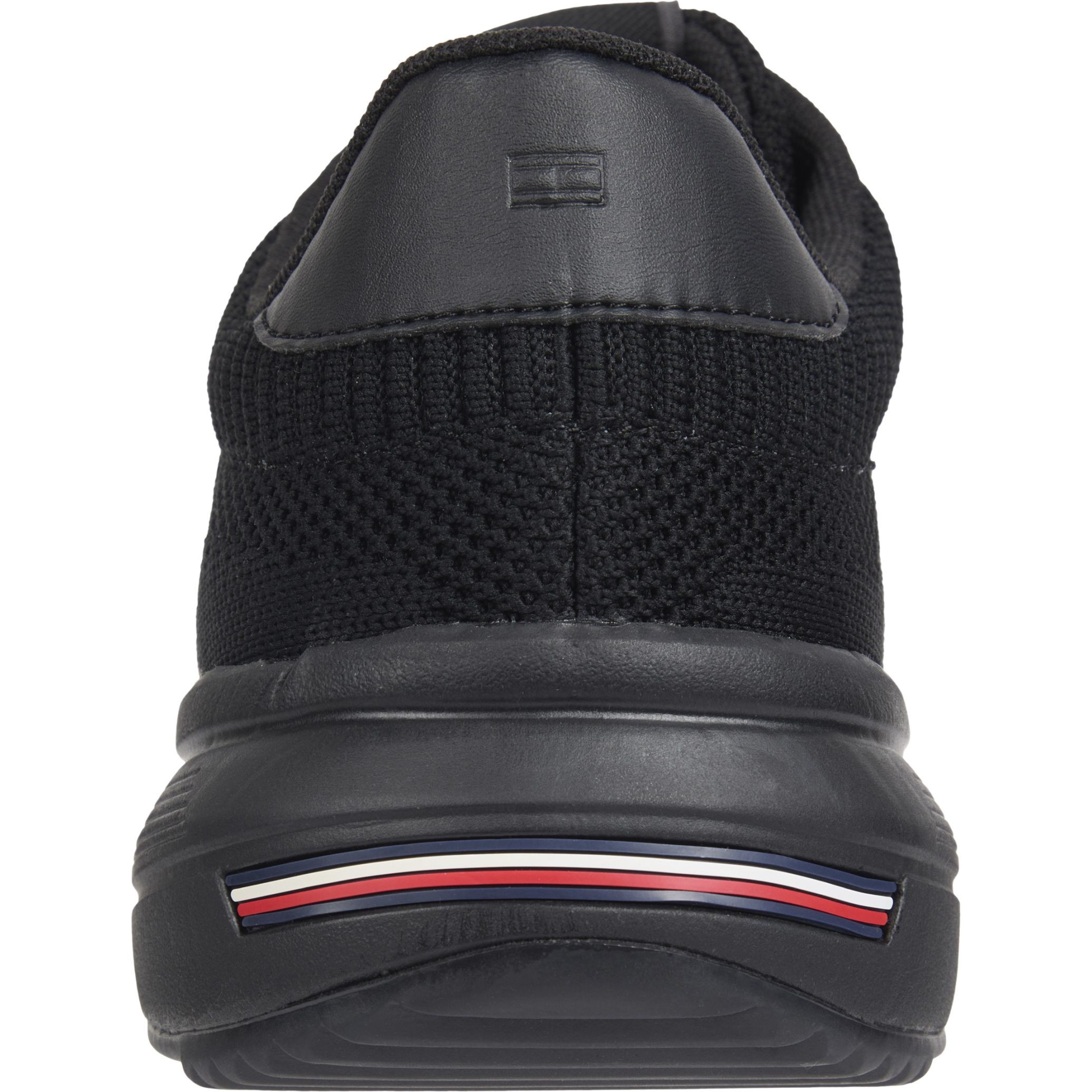 TOMMY HILFIGER Laisvalaikio bateliai vyrams, Juoda, Lightweight knit sneaker 5