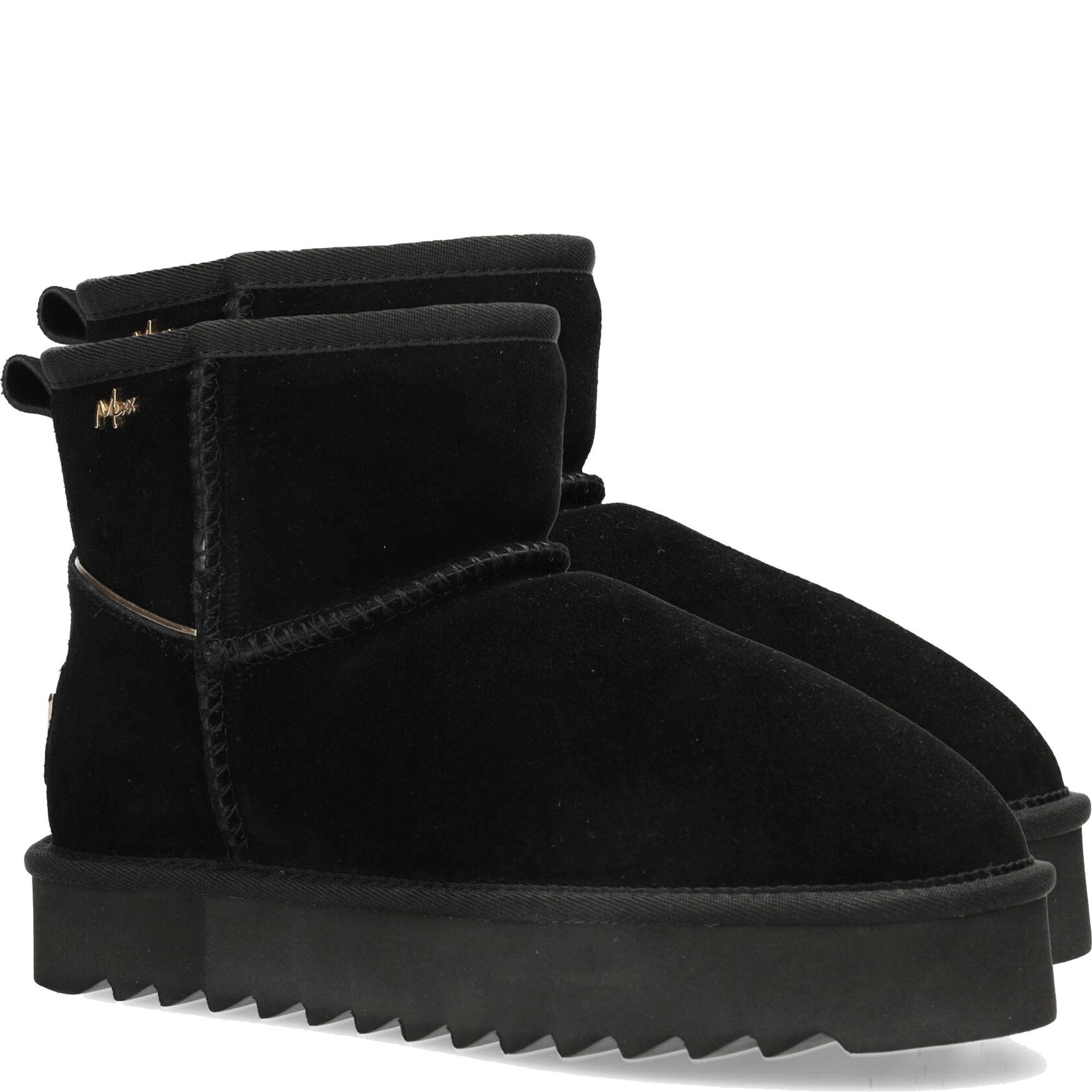 MEXX Pašiltinti aulinukai moterims, Juoda, Jane wm booties 1