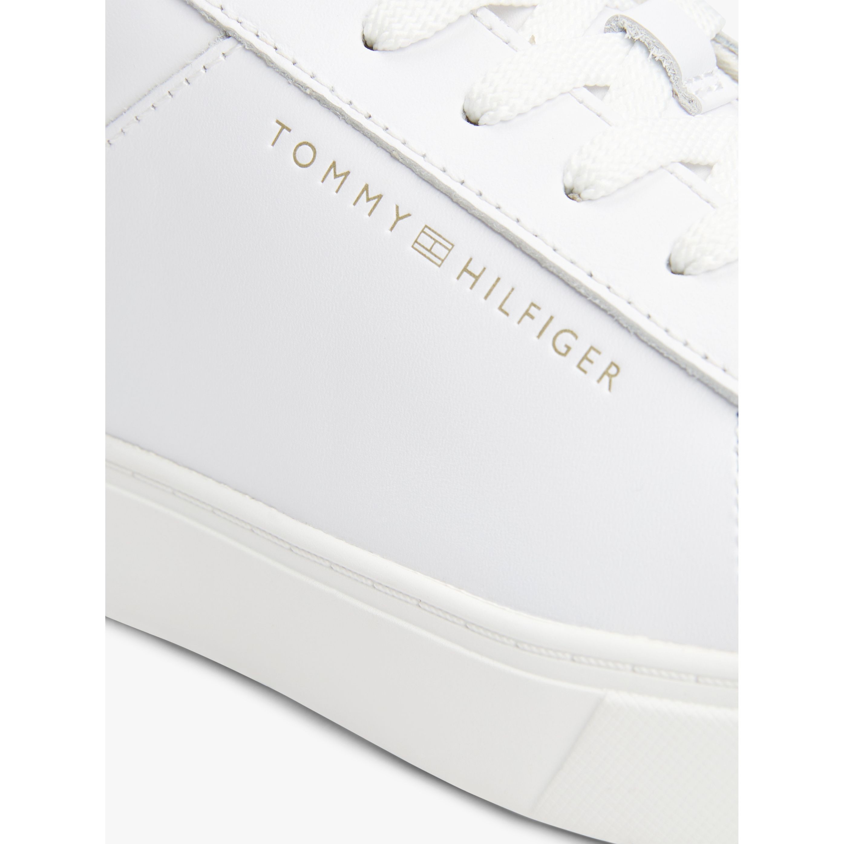 TOMMY HILFIGER Laisvalaikio bateliai moterims, Balta, Essential court sneaker 9