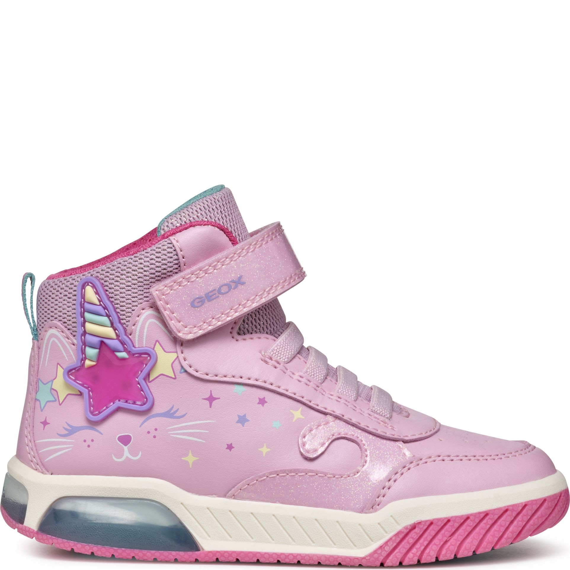 GEOX Aulinukai mergaitėms, Rožinė, Inek booties 2