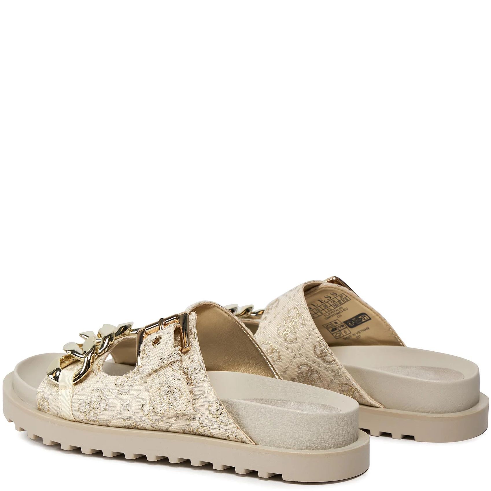 GUESS Basutės moterims, Auksinė, Fatema3 Sandals 3