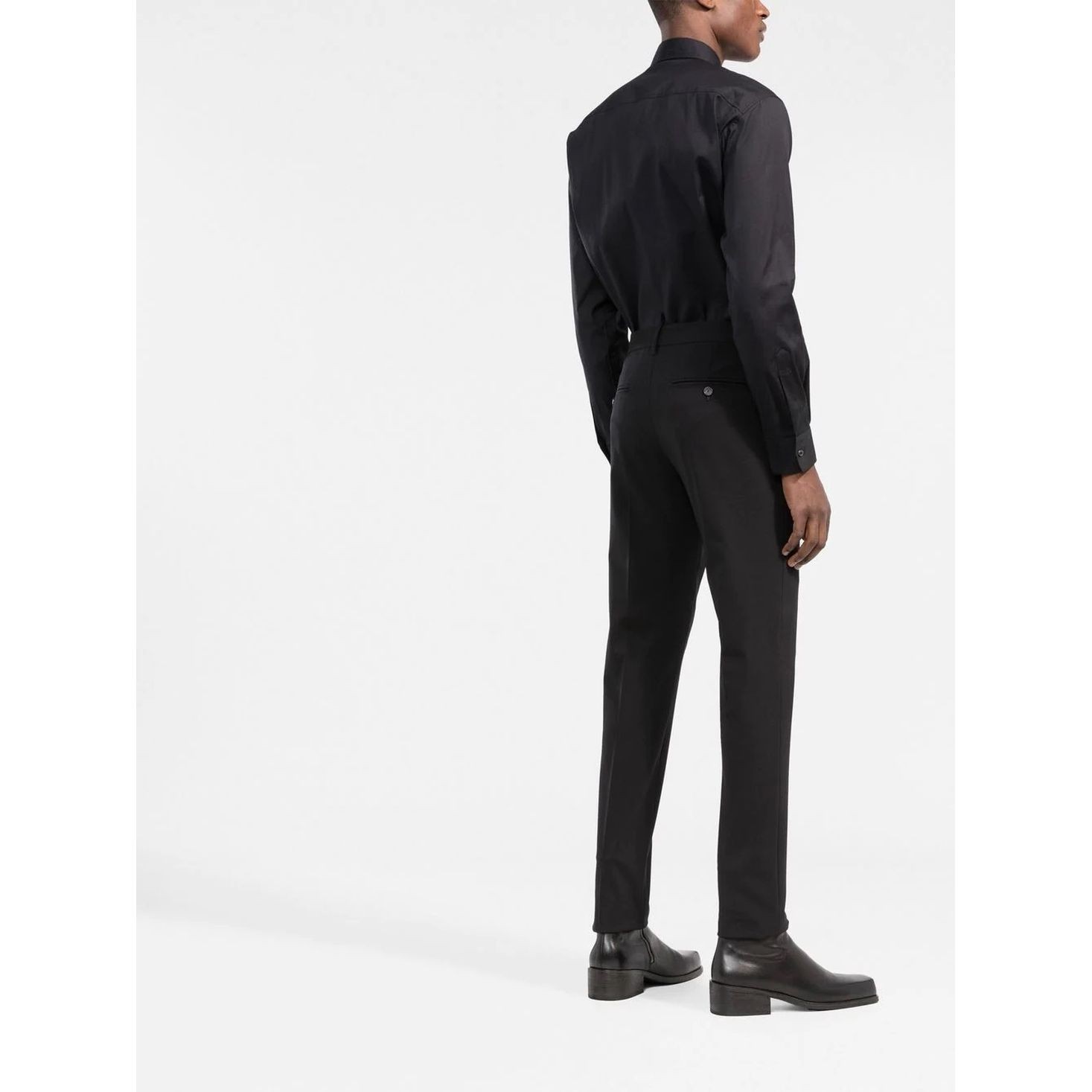 DSQUARED2 Marškiniai ilgomis rankovėmis vyrams, Juoda, Shirt 3