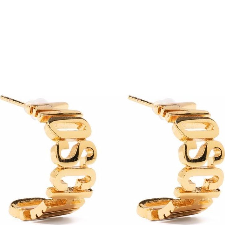 MOSCHINO Auskarai moterims, Auksinė, Earrings 1