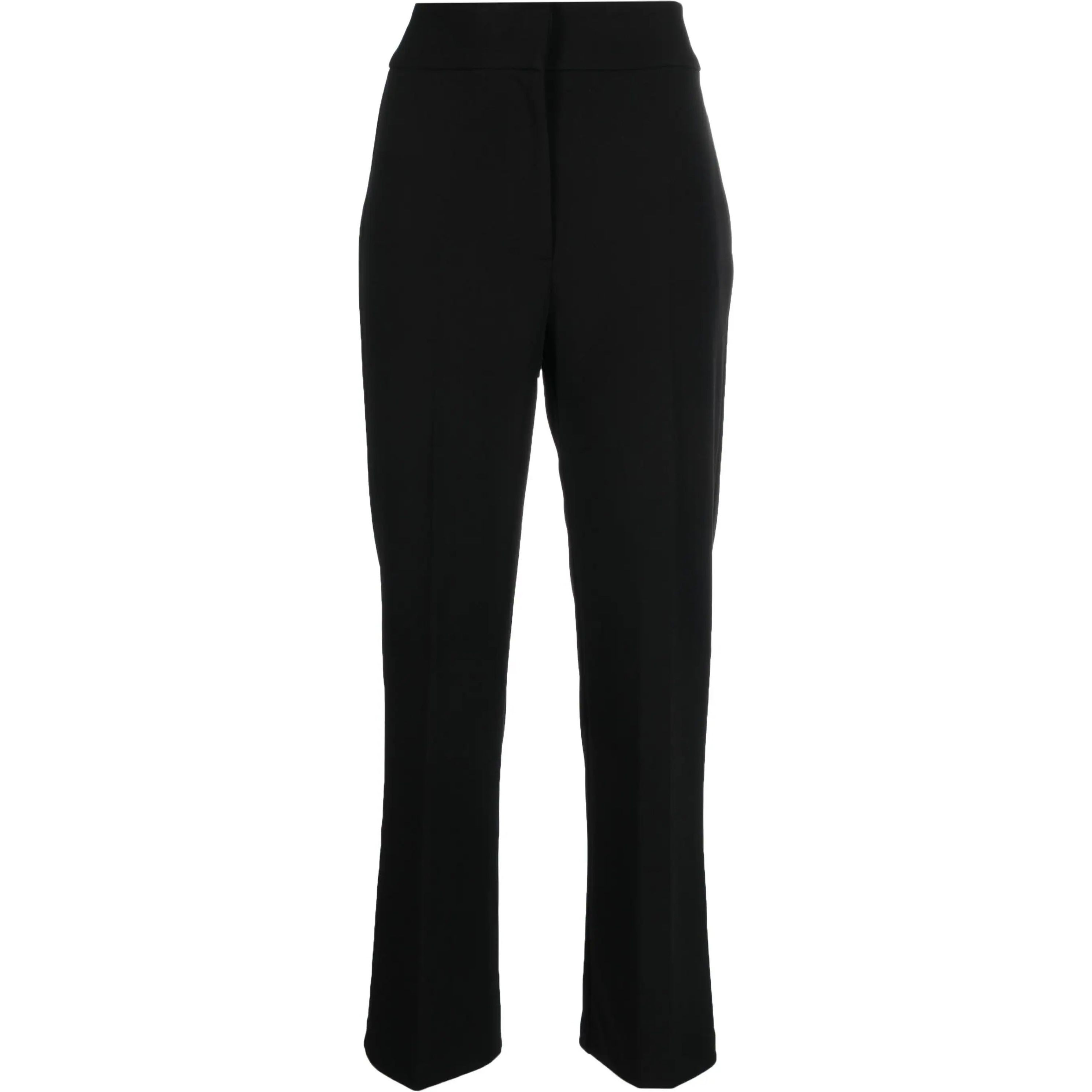 DKNY Kelnės moterims, Juoda, Crop high rise wide pant 1