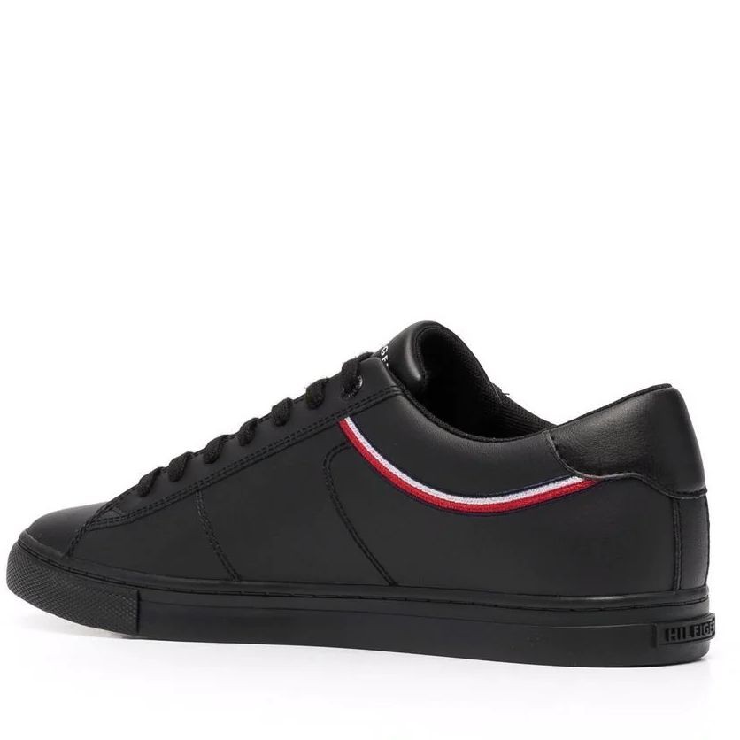 TOMMY HILFIGER Sportiniai bateliai vyrams, Juoda, ESSENTIAL SNEAKER DETAIL 3