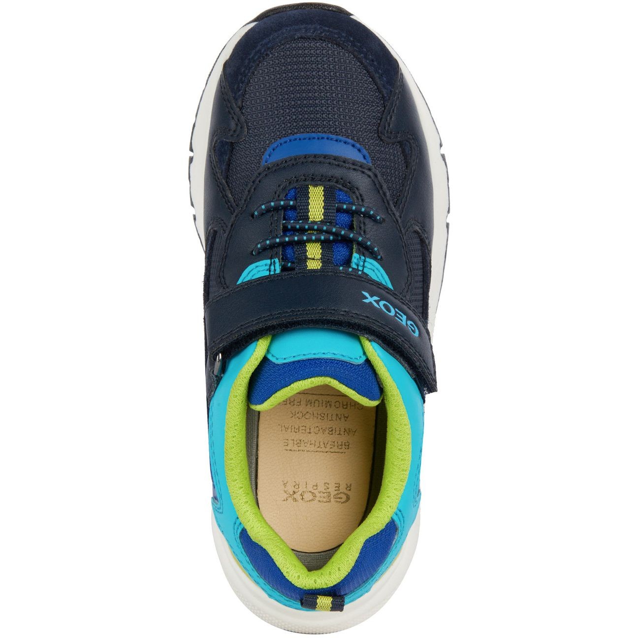 GEOX Sportiniai bateliai berniukams, Mėlyna, ROONER SPORT SHOES 5