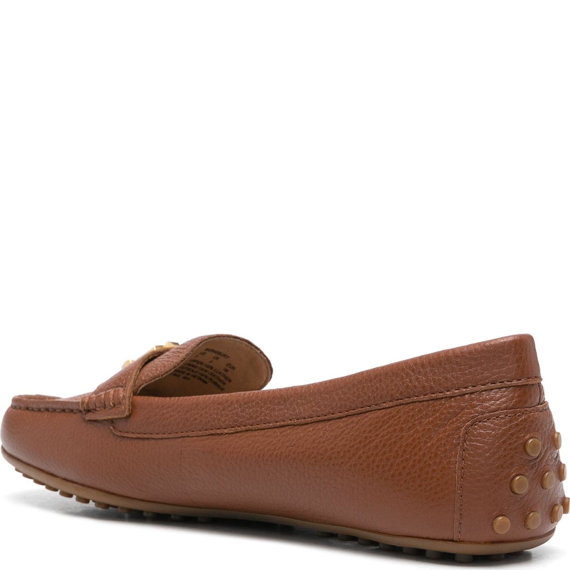 LAUREN RALPH LAUREN Mokasinai moterims, Ruda, Barnsbury flats driver 3