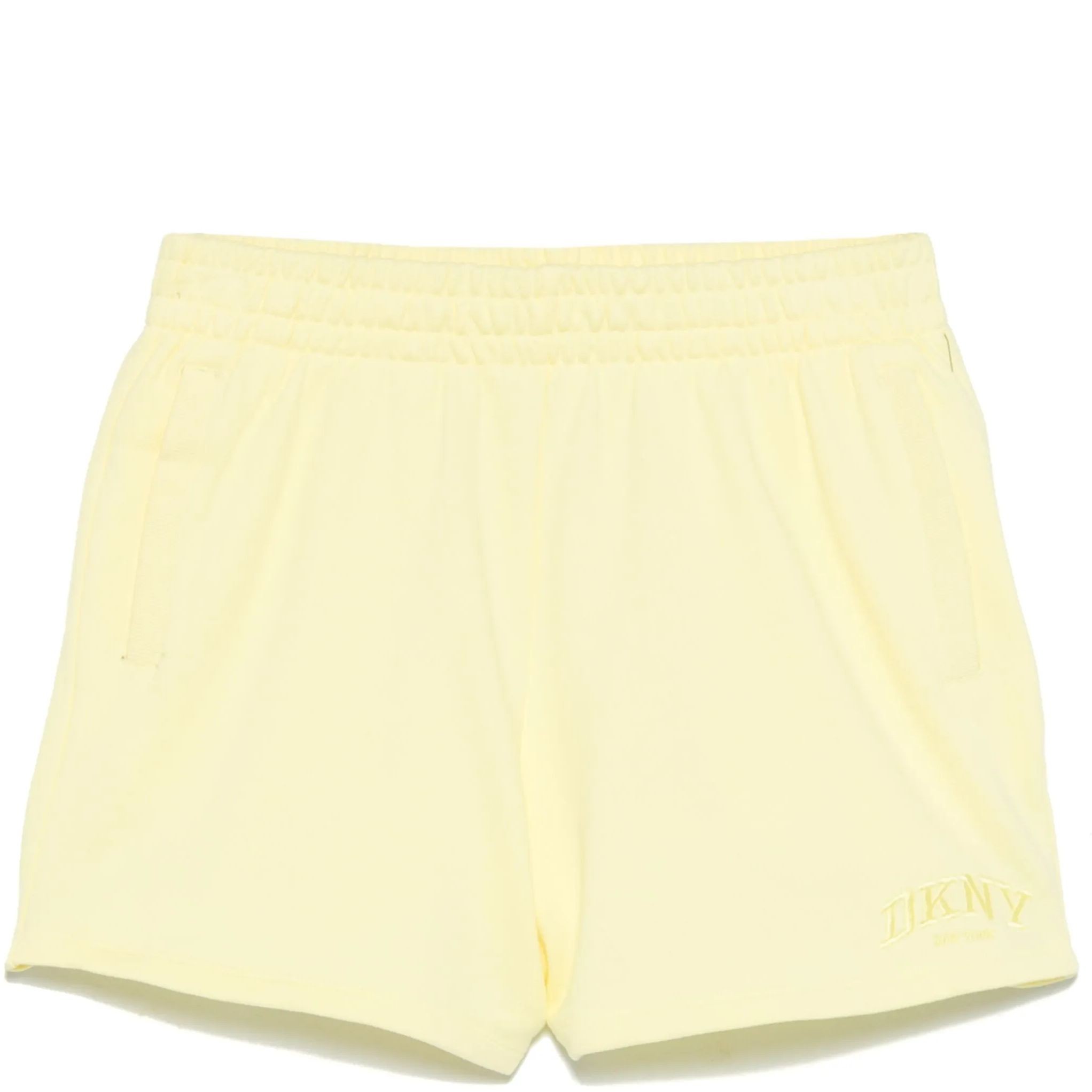 DKNY Šortai moterims, Geltona, Vrty embo lg 4 short 1