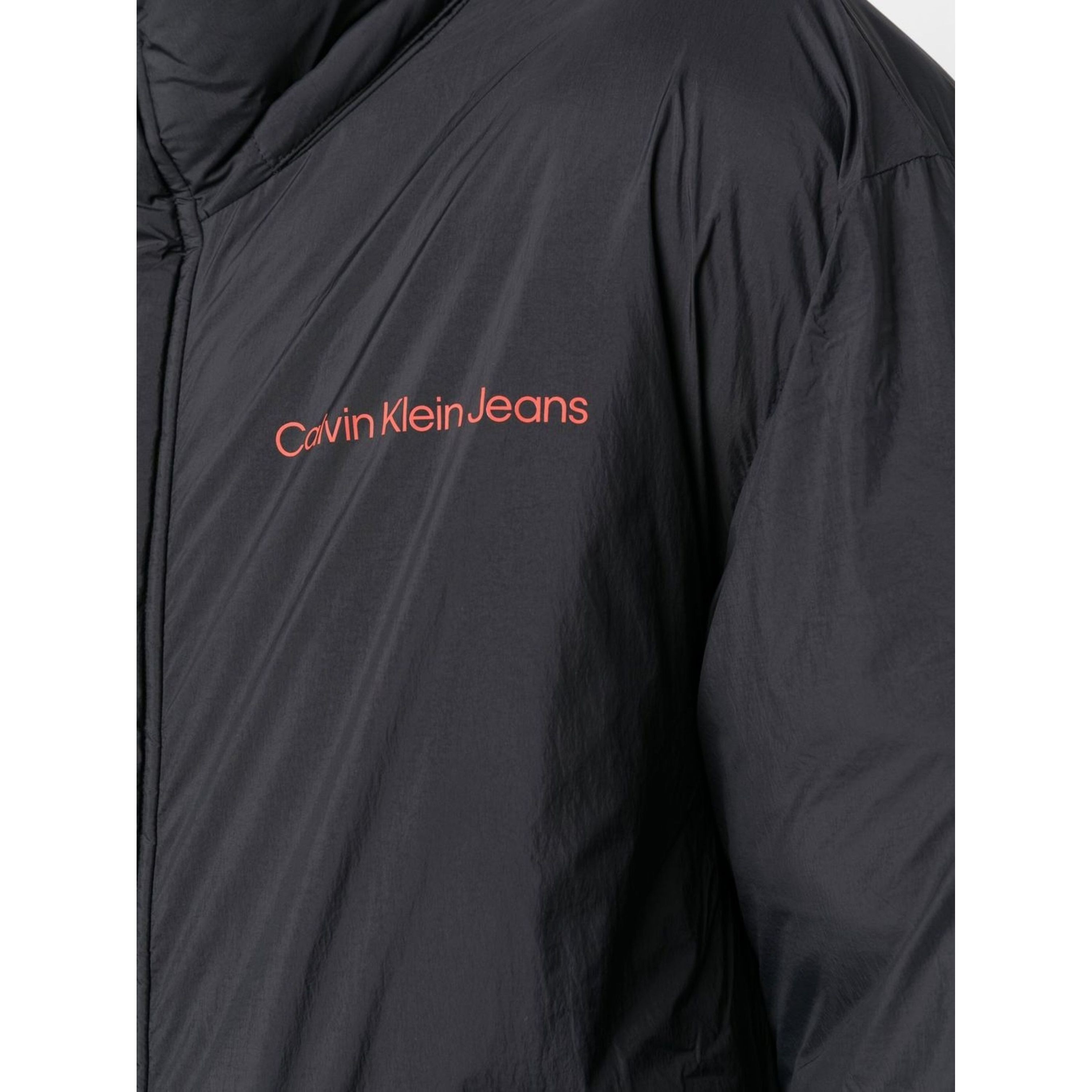 CALVIN KLEIN JEANS Pūkinė striukė vyrams, Juoda, Sustainable long parka 2