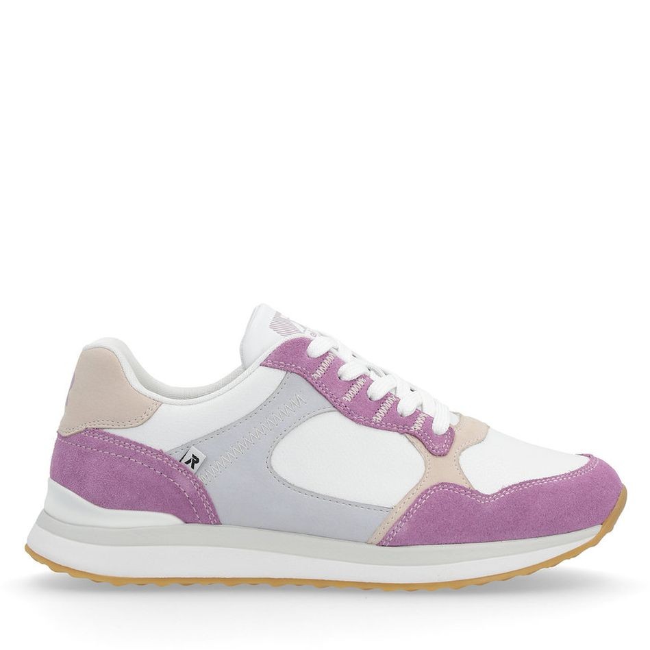 RIEKER Laisvalaikio bateliai moterims, Balta, LEISURE 3