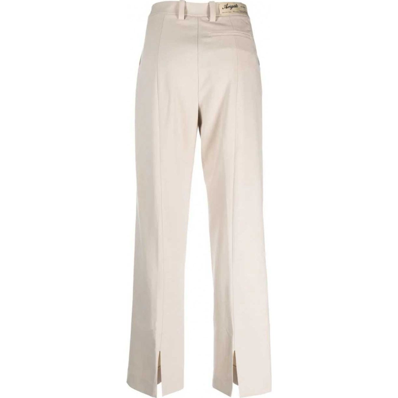 AXEL ARIGATO Sportinės kelnės moterims, Smėlio, Arch twill slit trouserd 2