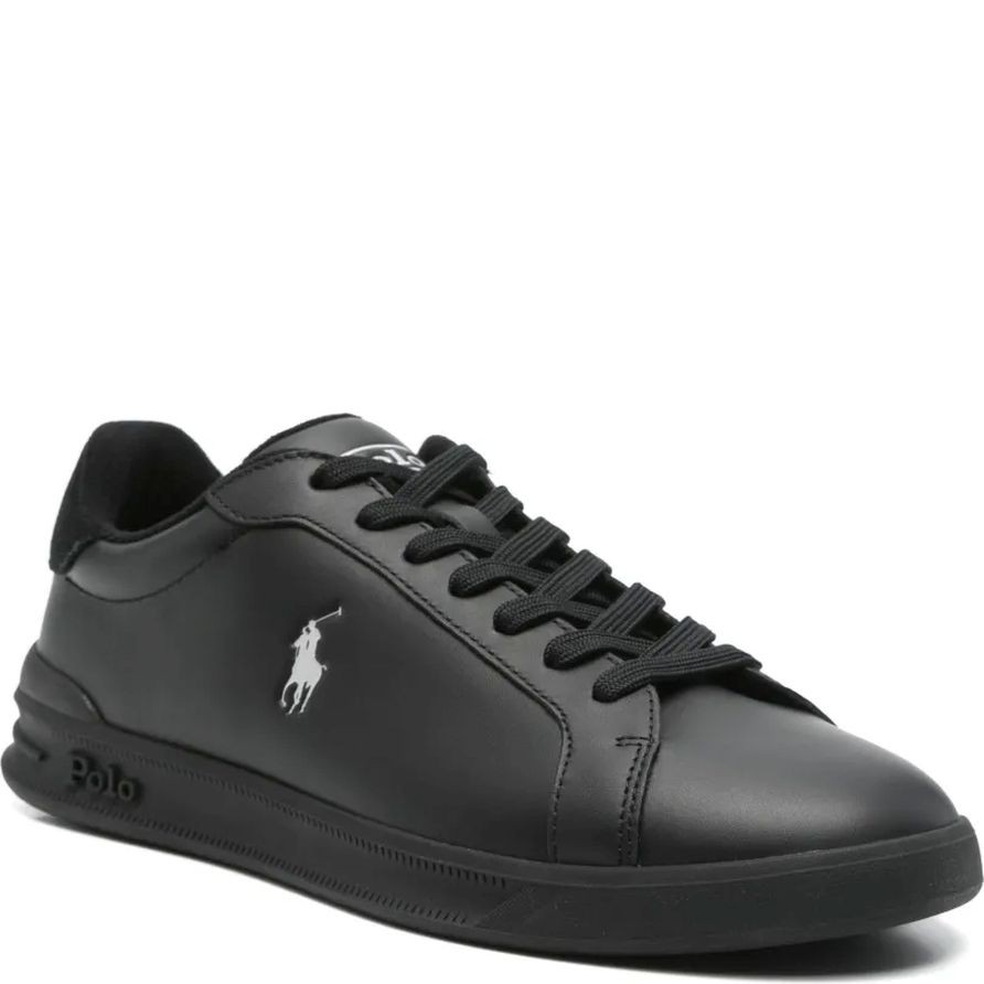 POLO RALPH LAUREN Laisvalaikio bateliai vyrams, Juoda, Hrt crt ii-sneakers 1