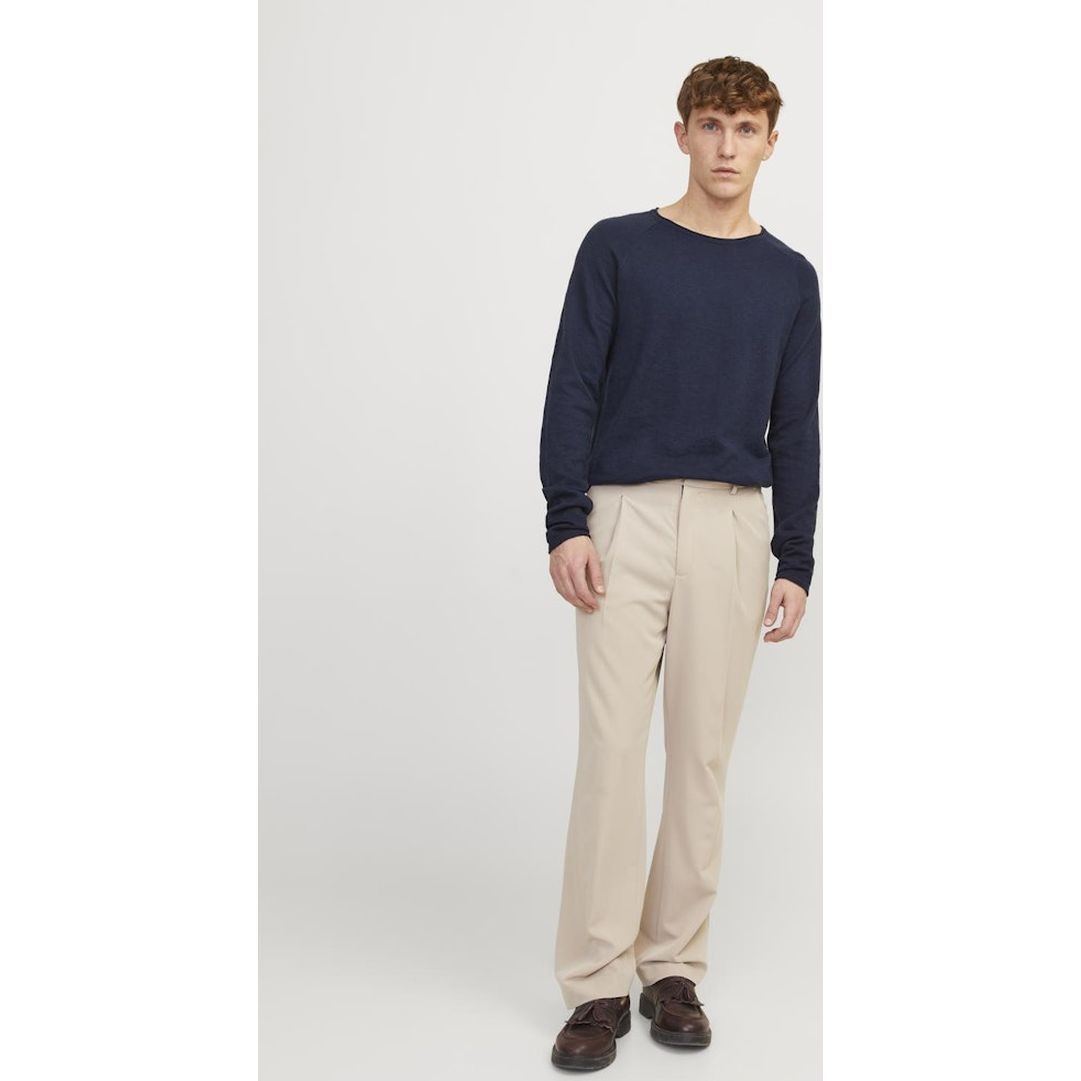 JACK & JONES Megztinis vyrams, Mėlyna, Jjelinen pullover 4