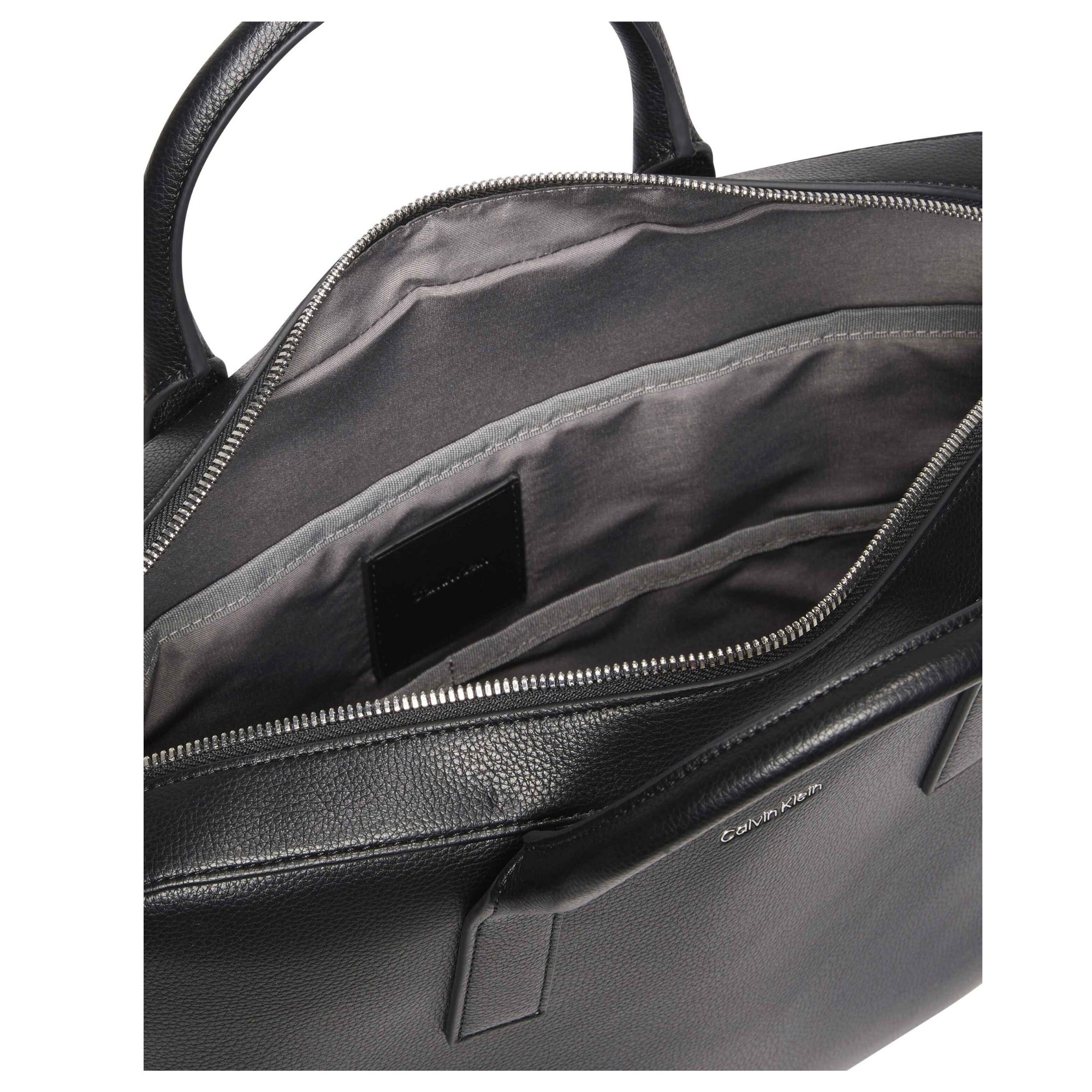 CALVIN KLEIN Rankinė, krepšys vyrams, Juoda, raised commuter 3