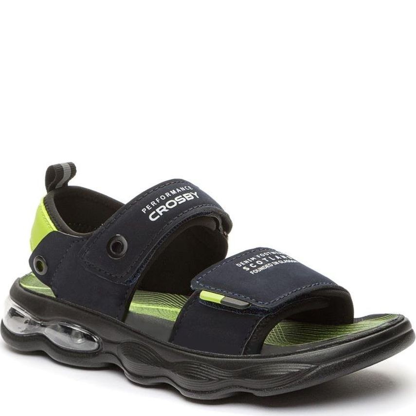 CROSBY Basutės berniukams, Mėlyna, SANDALS