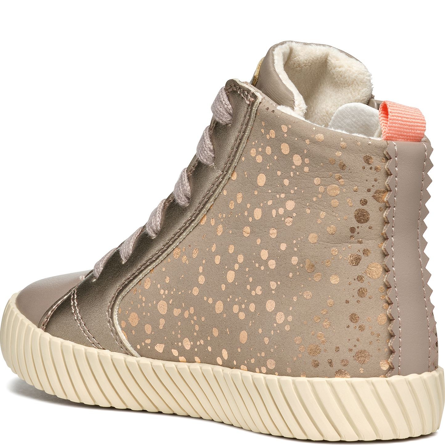 GEOX Aulinukai mergaitėms, Smėlio, Mirroless booties 3