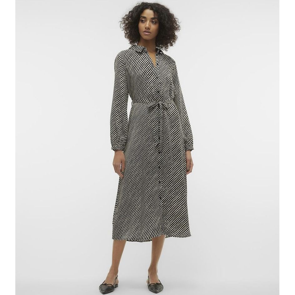 VERO MODA Midi suknelė moterims, Juoda, Vmizel midi dress 2