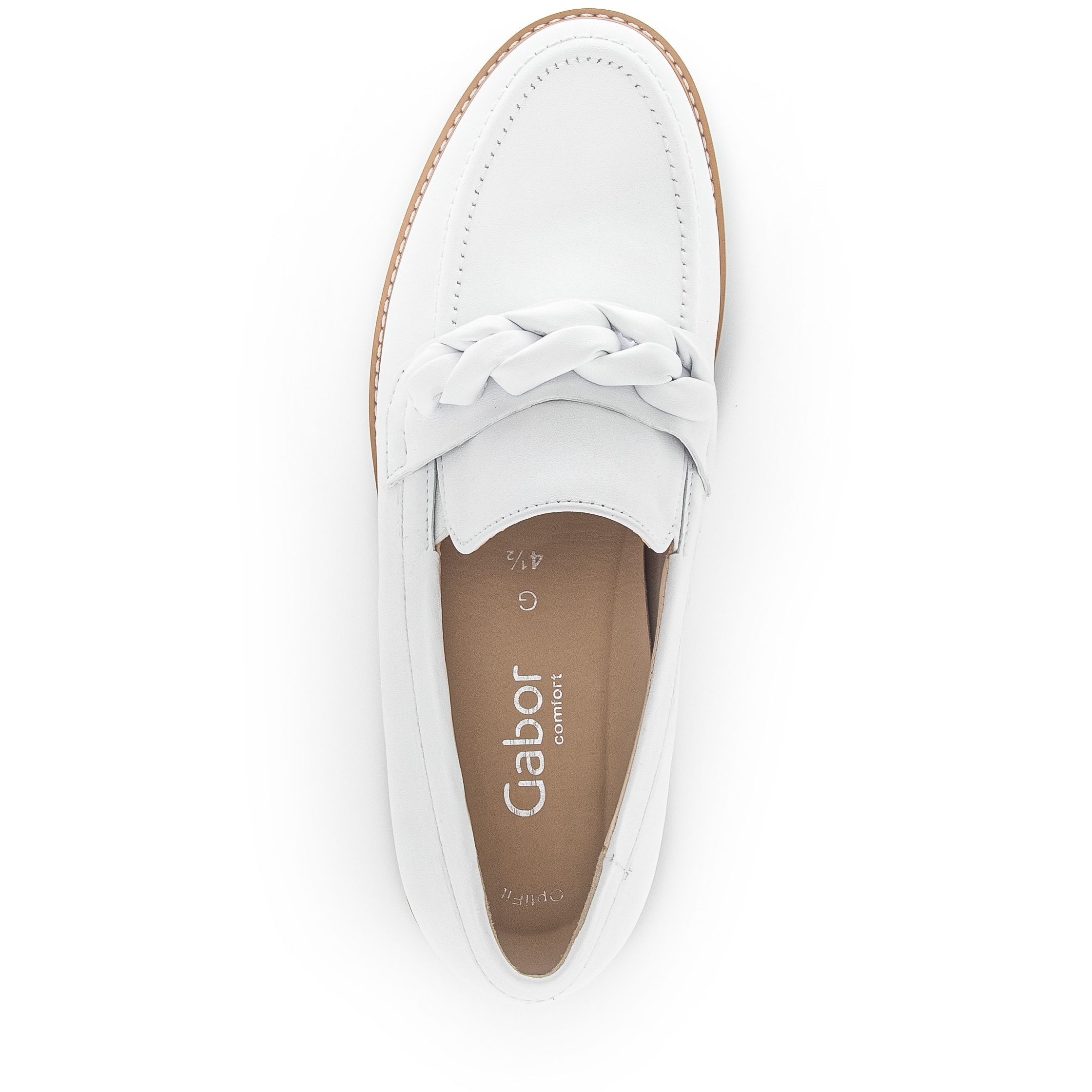 GABOR Loaferiai moterims, Balta, Loafers 2