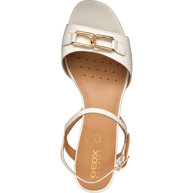 GEOX Basutės moterims, Smėlio, New eraklia 50 sandals 5