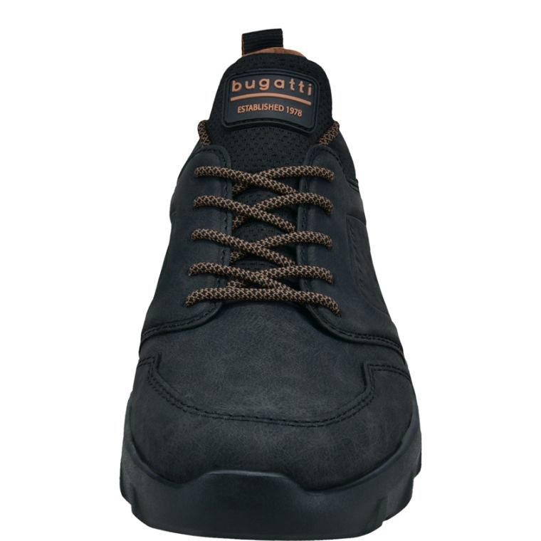 BUGATTI Laisvalaikio bateliai vyrams, Juoda, Leisure 5