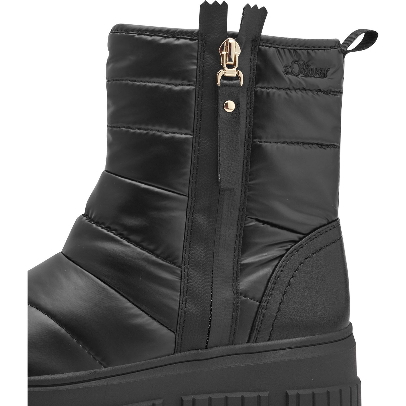 S.OLIVER Aulinukai moterims, Juoda, Booties 6