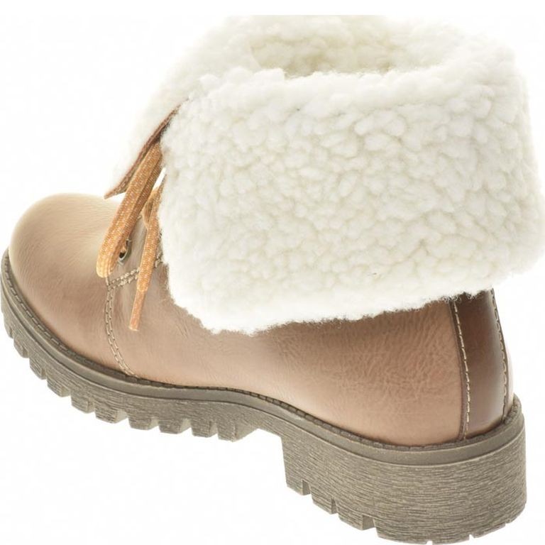 RIEKER Aulinukai moterims, Ruda, BOOTIES 3