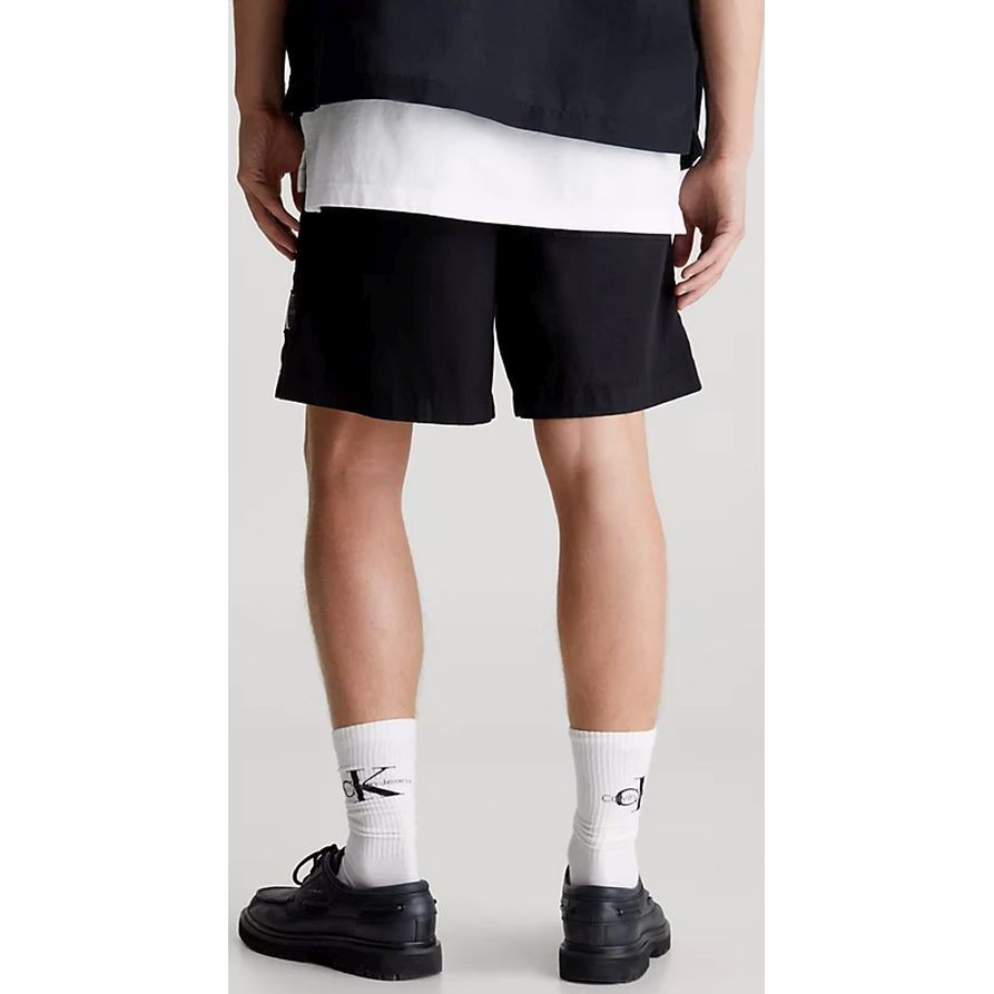 CALVIN KLEIN JEANS Šortai vyrams, Juoda, Other shorts 3