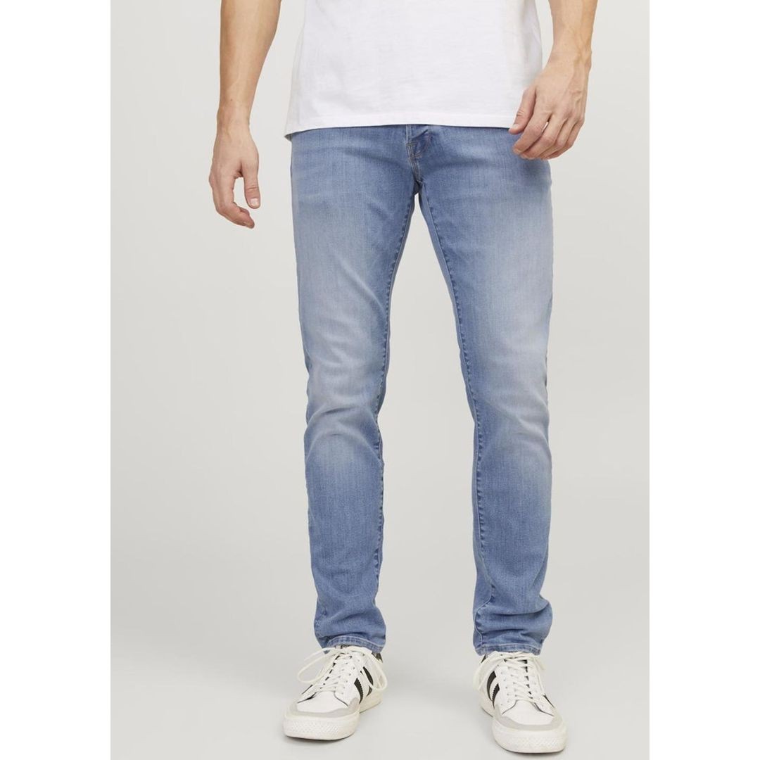 JACK & JONES Slim džinsai vyrams, Mėlyna, Jjiglenn slim 3