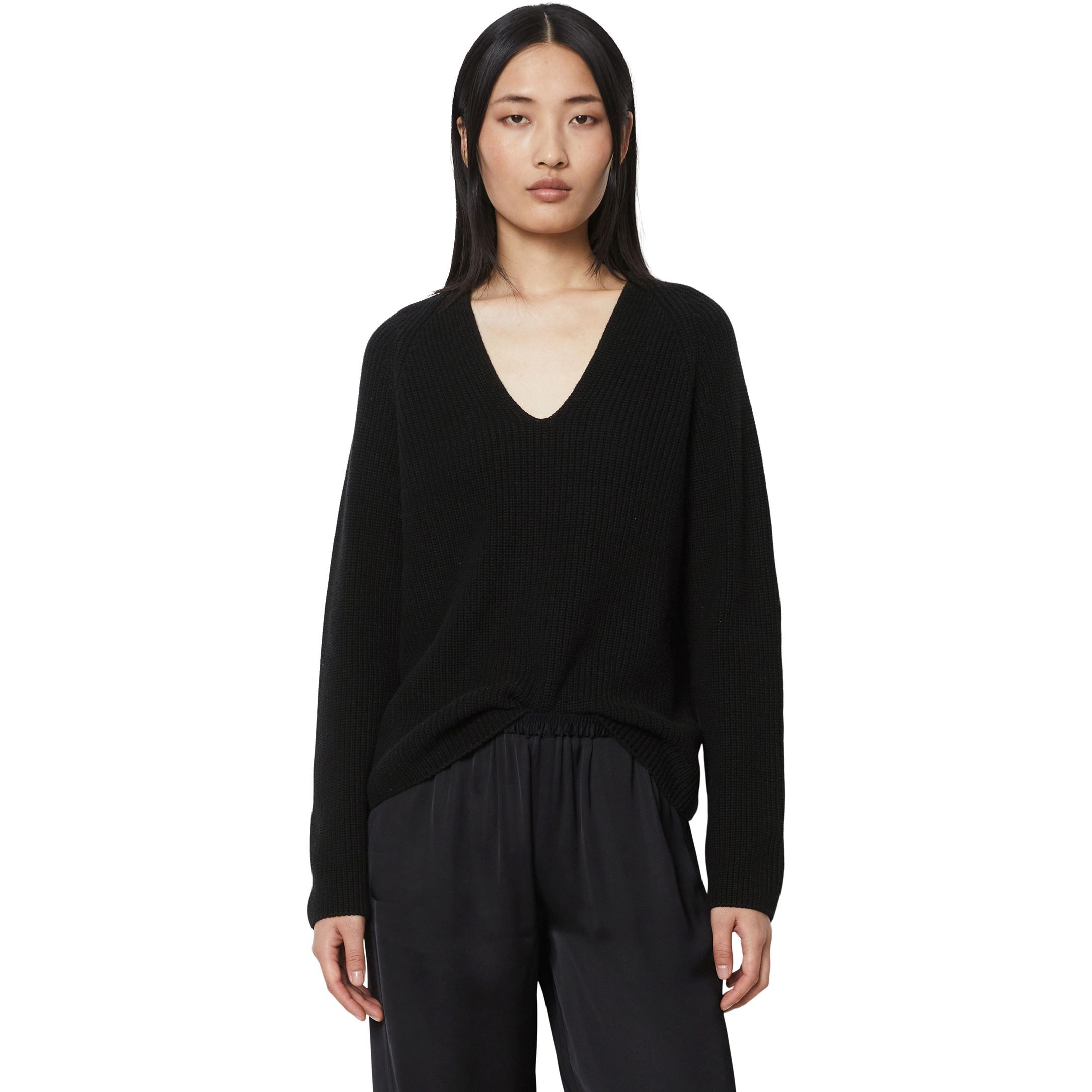 MARC O'POLO Megztinis moterims, Juoda 2