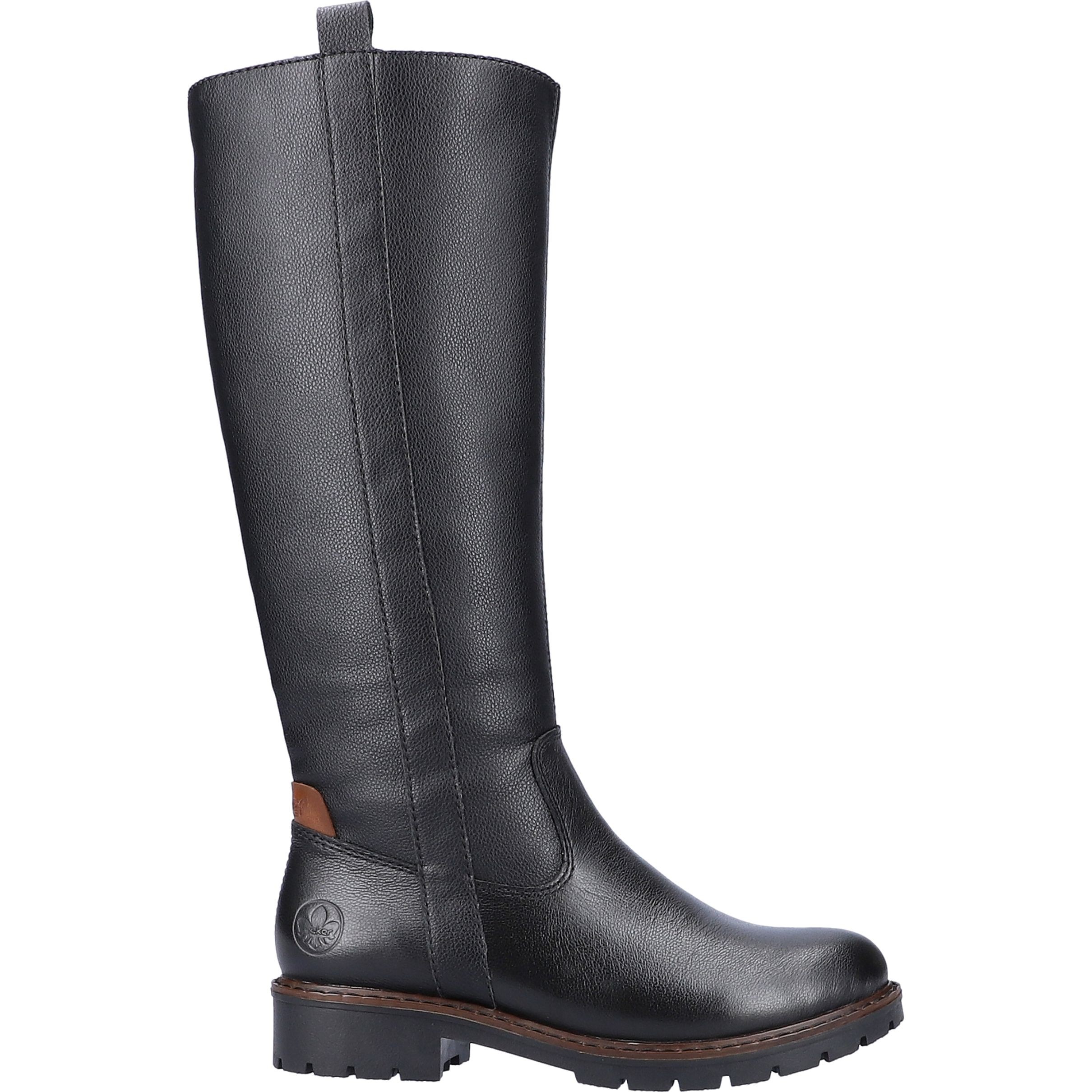 RIEKER Auliniai moterims, Juoda, Ladies' boots 3