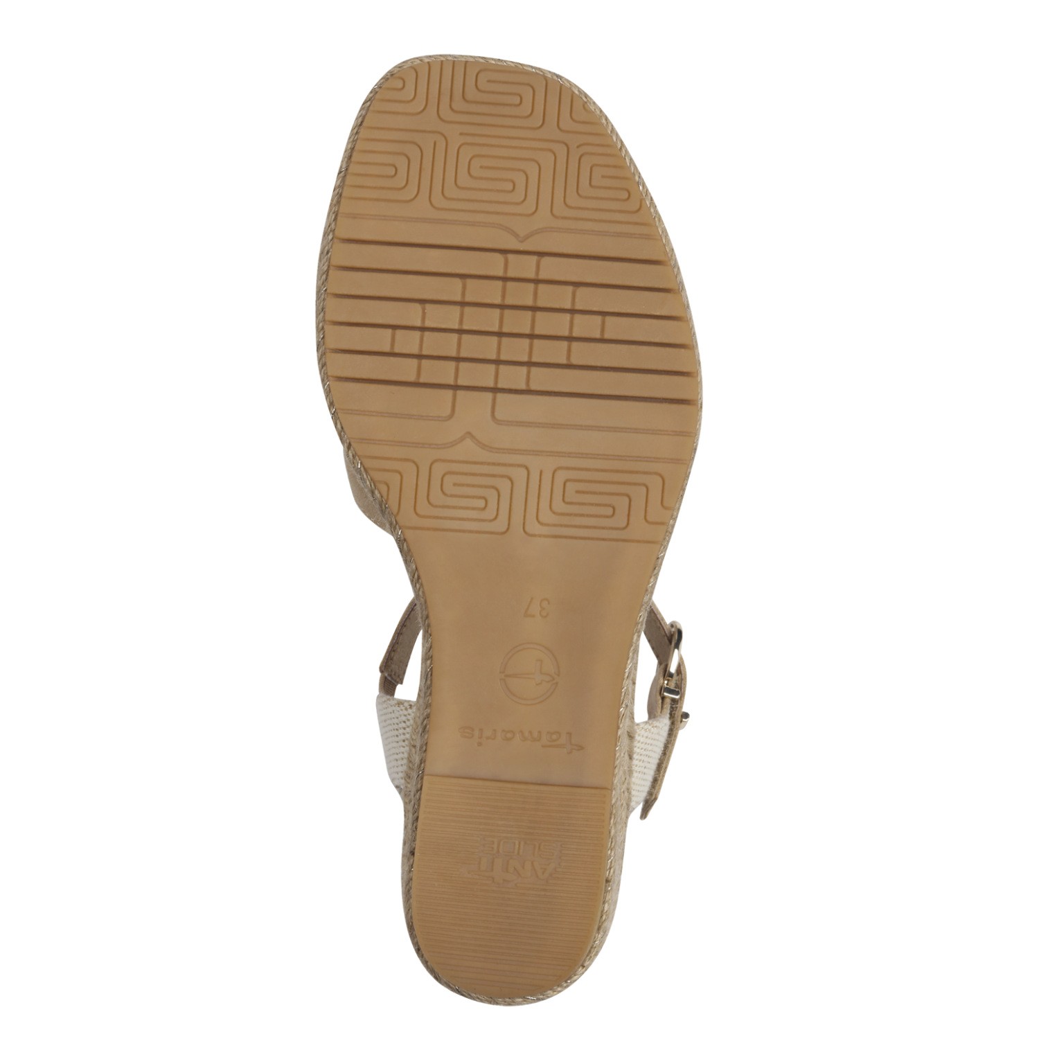 TAMARIS Basutės moterims, Smėlio, Sandals 4