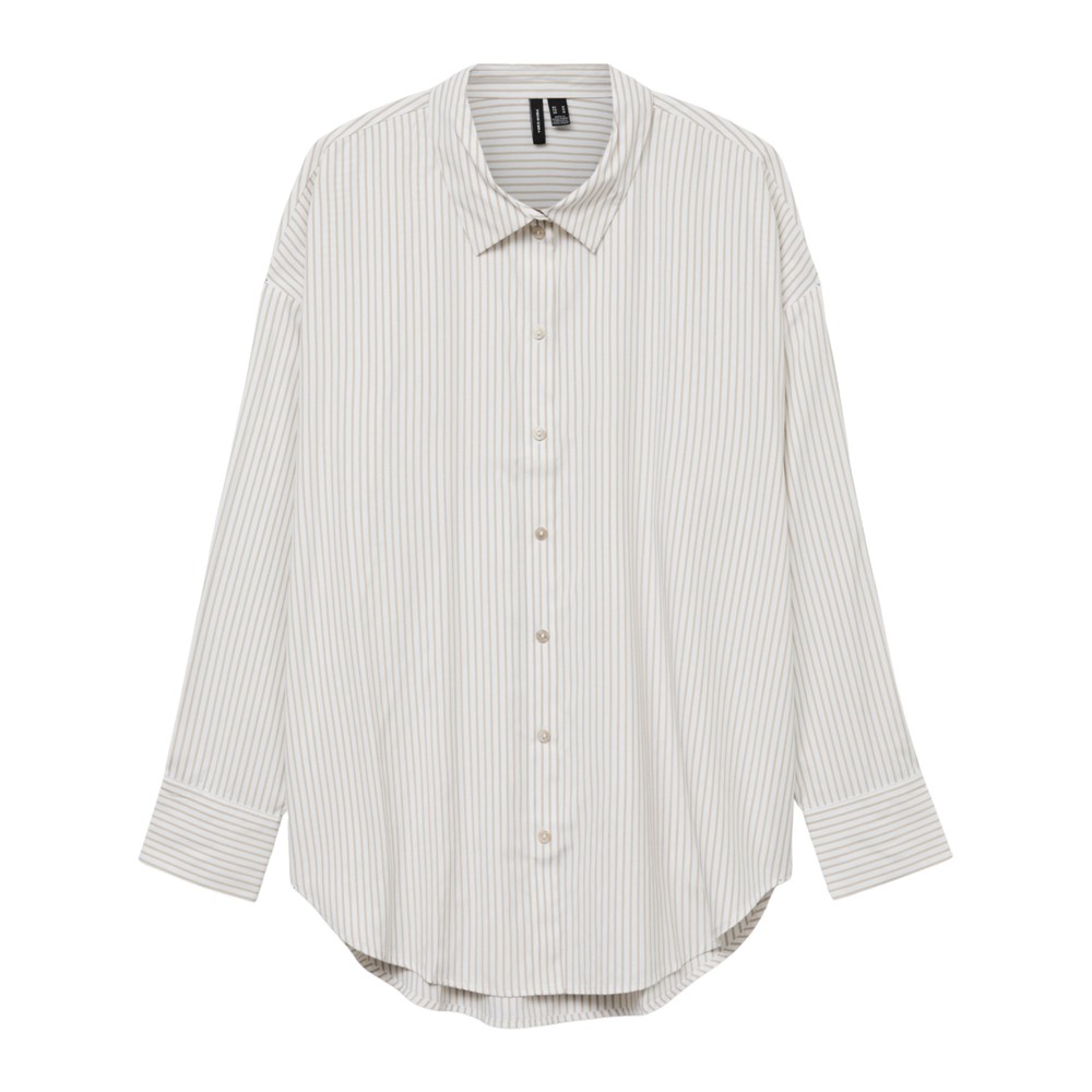 VERO MODA Marškiniai moterims, Raudona, Nora oversize shirt 1