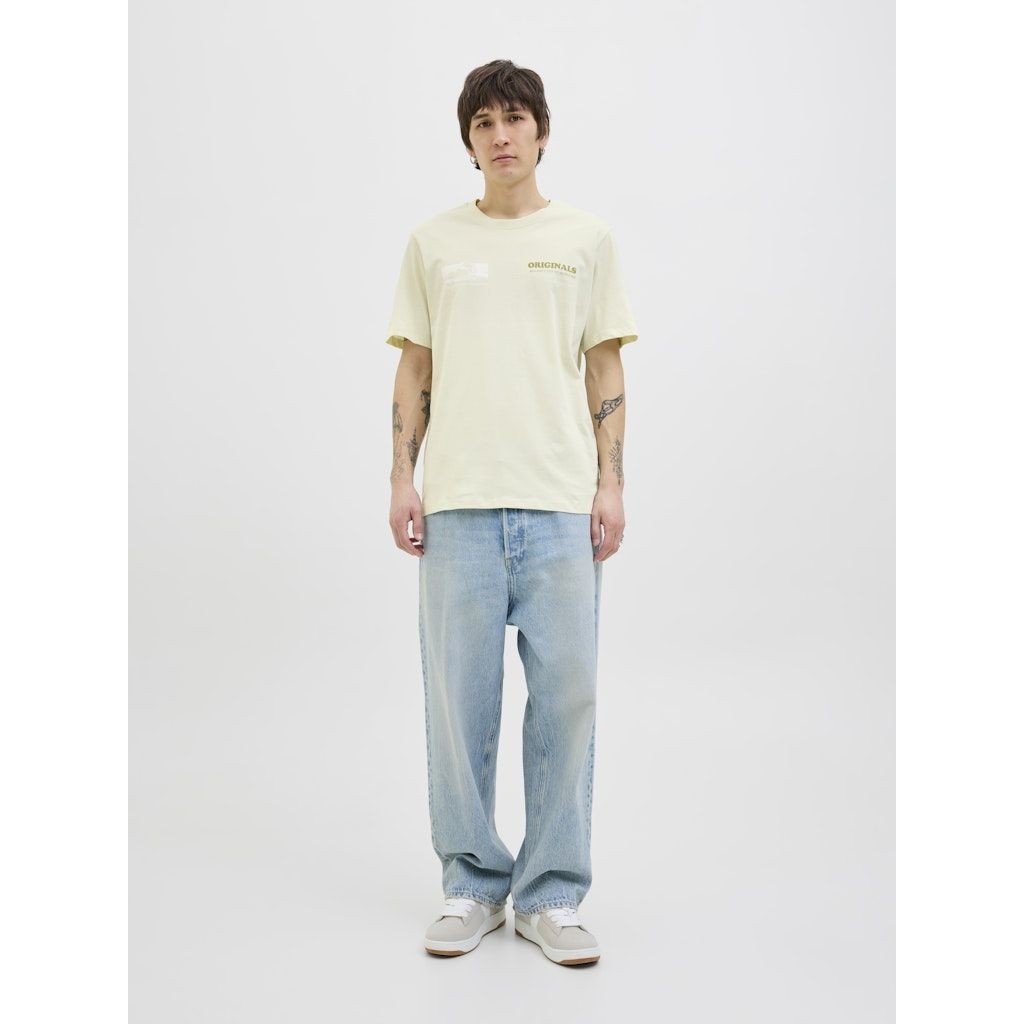 JACK & JONES Marškinėliai vyrams, Pilka, Star tee 4