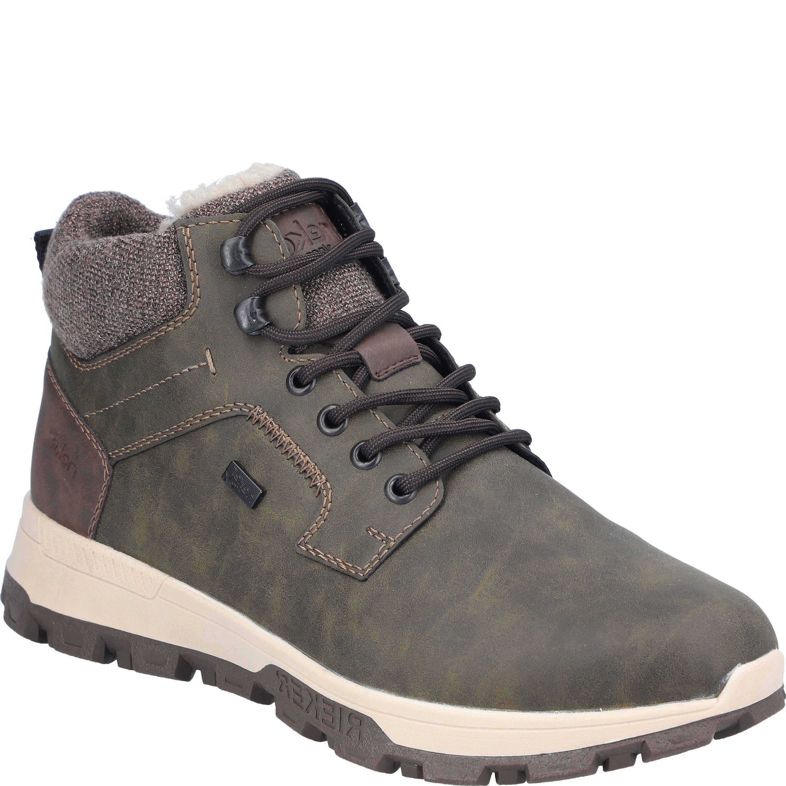 RIEKER Aulinukai vyrams, Žalia, Men's boots 1