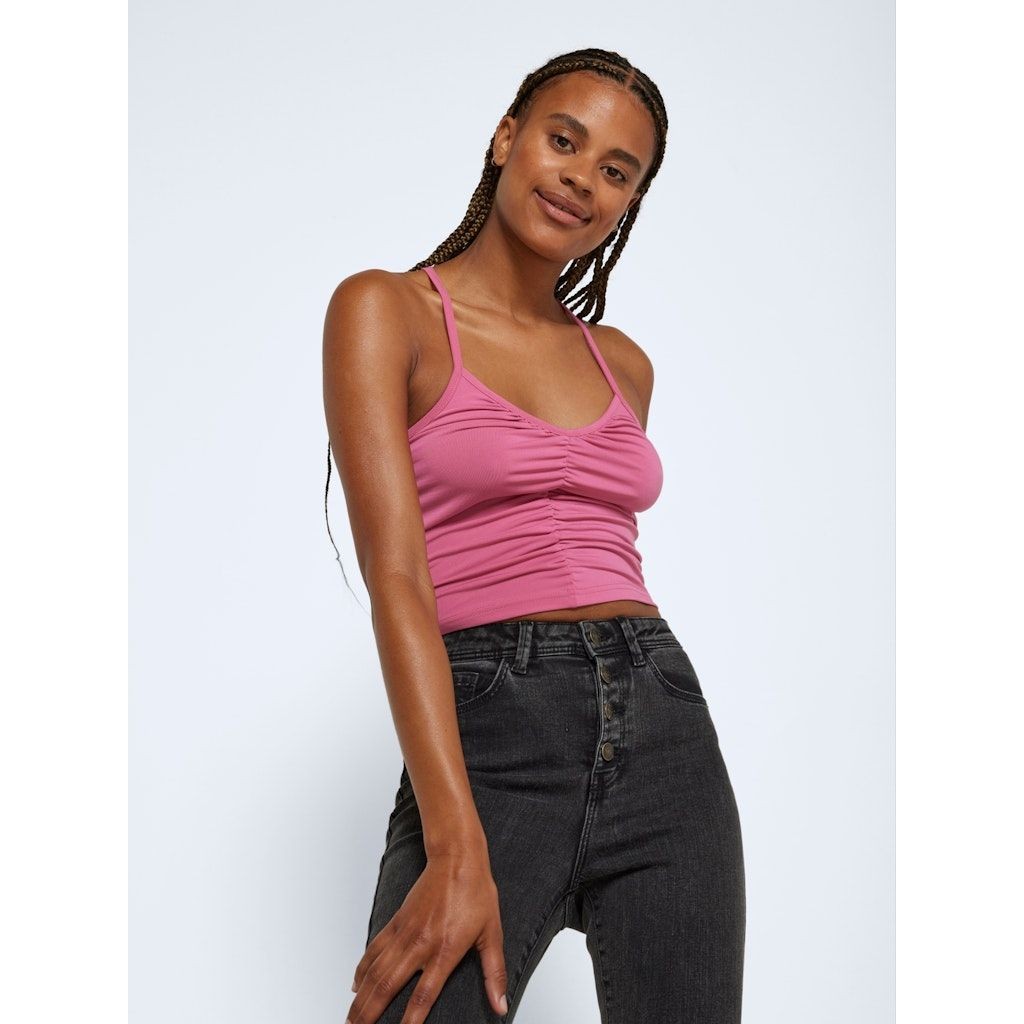 NOISY MAY Palaidinės moterims, Rožinė, NMCASSIE S/L TOP 7