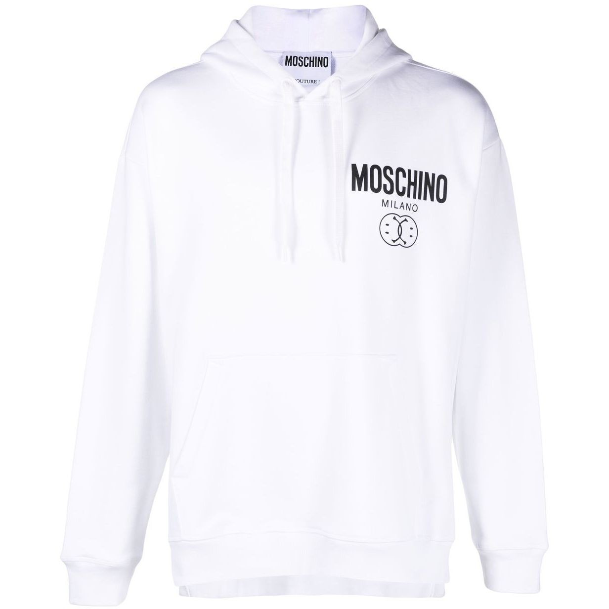 MOSCHINO Sportinis nertinis vyrams, Balta, Sweatshirt
