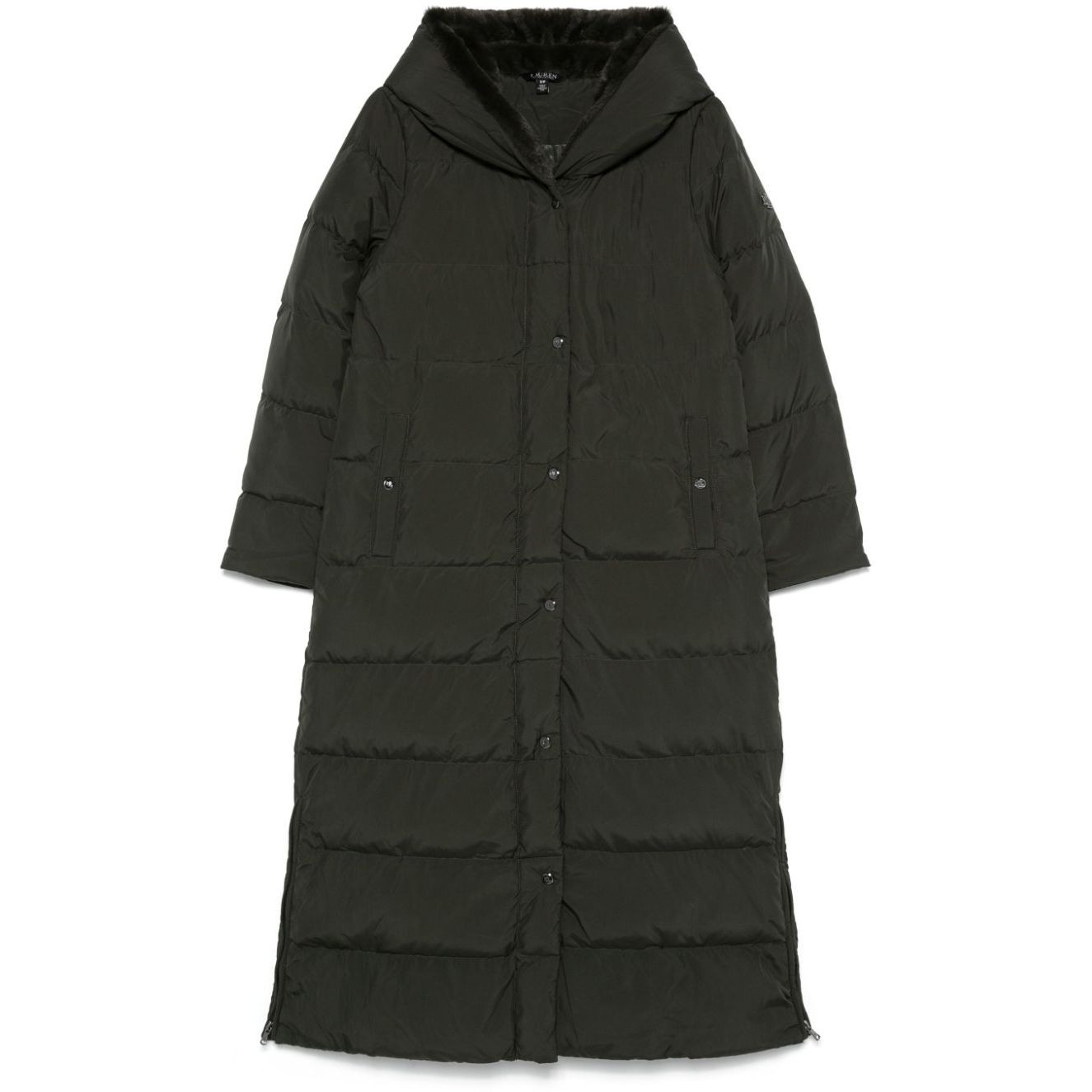 LAUREN RALPH LAUREN Striukė moterims, Žalia, Mx fftr pf47 insulated coat