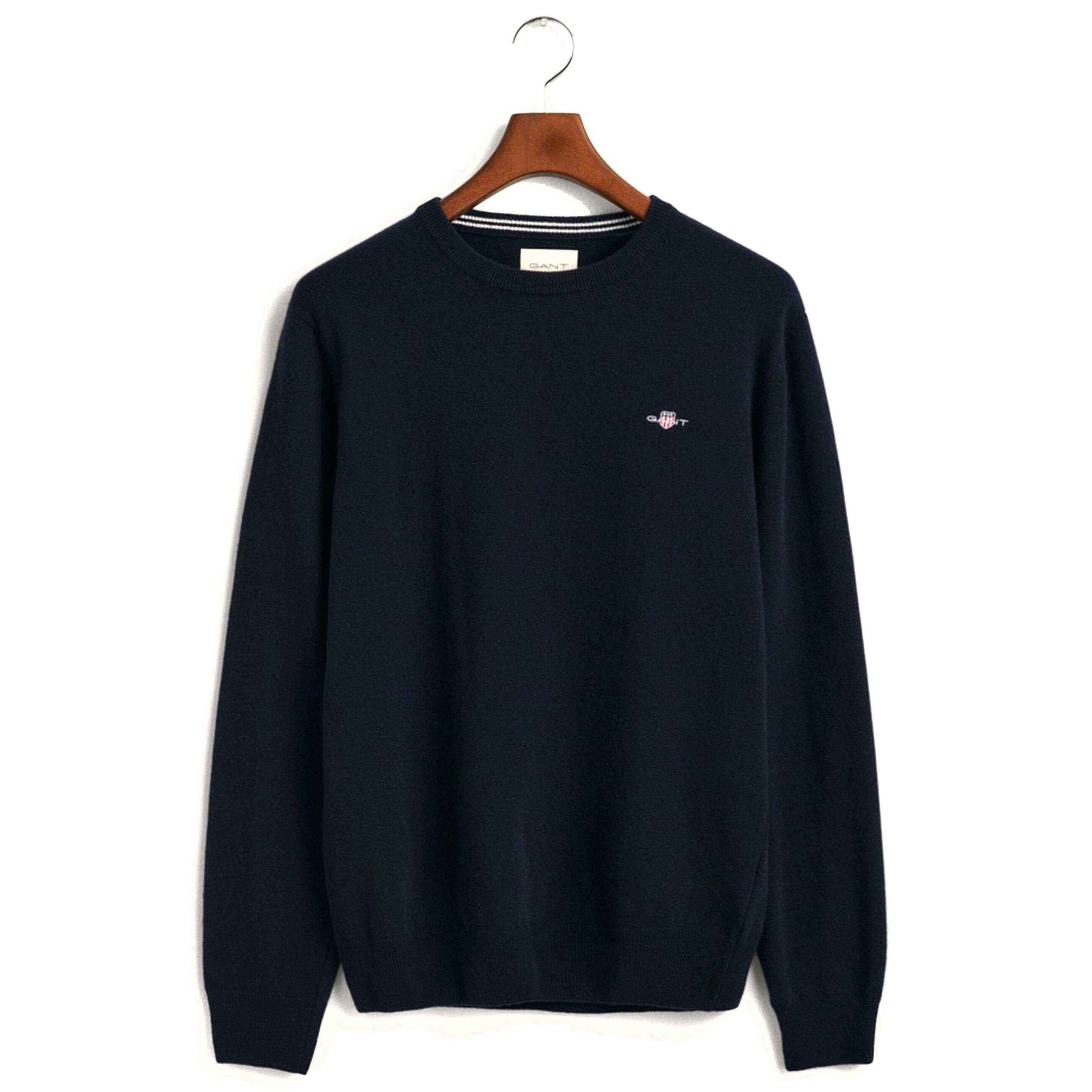 GANT Megztinis vyrams, Mėlyna, SUPERFINE LAMBSWOOL 1