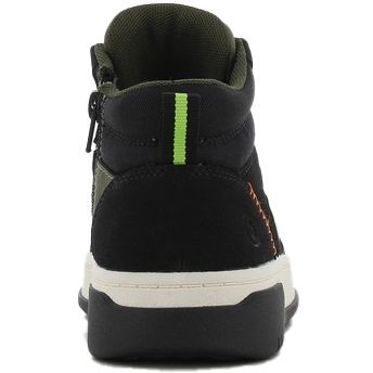 CORTINA Laisvalaikio bateliai berniukams, Juoda, Boys kids high sneakers 4