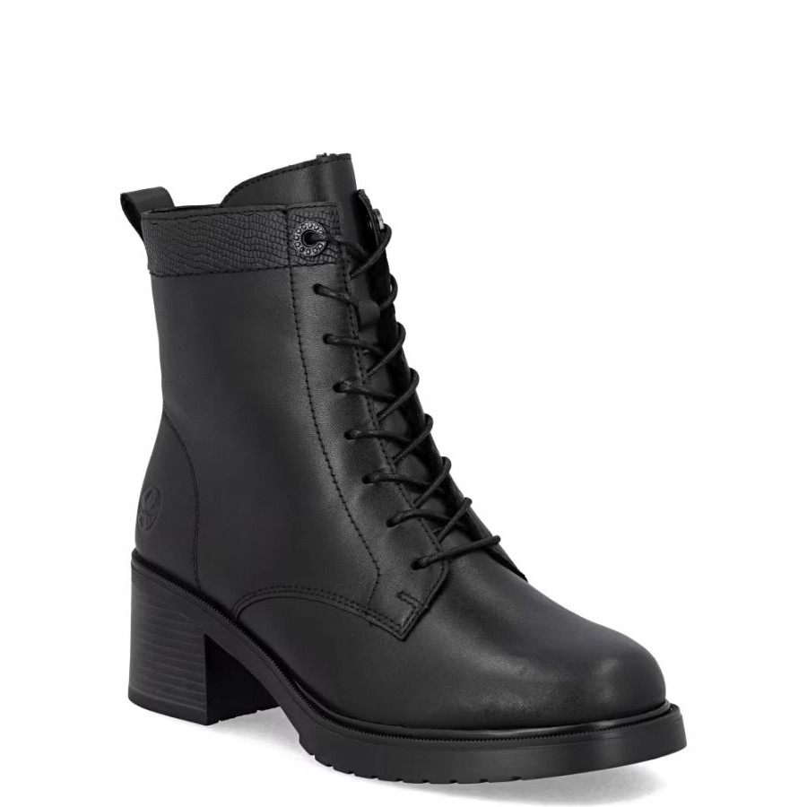 RIEKER Aulinukai moterims, Juoda, Booties 1