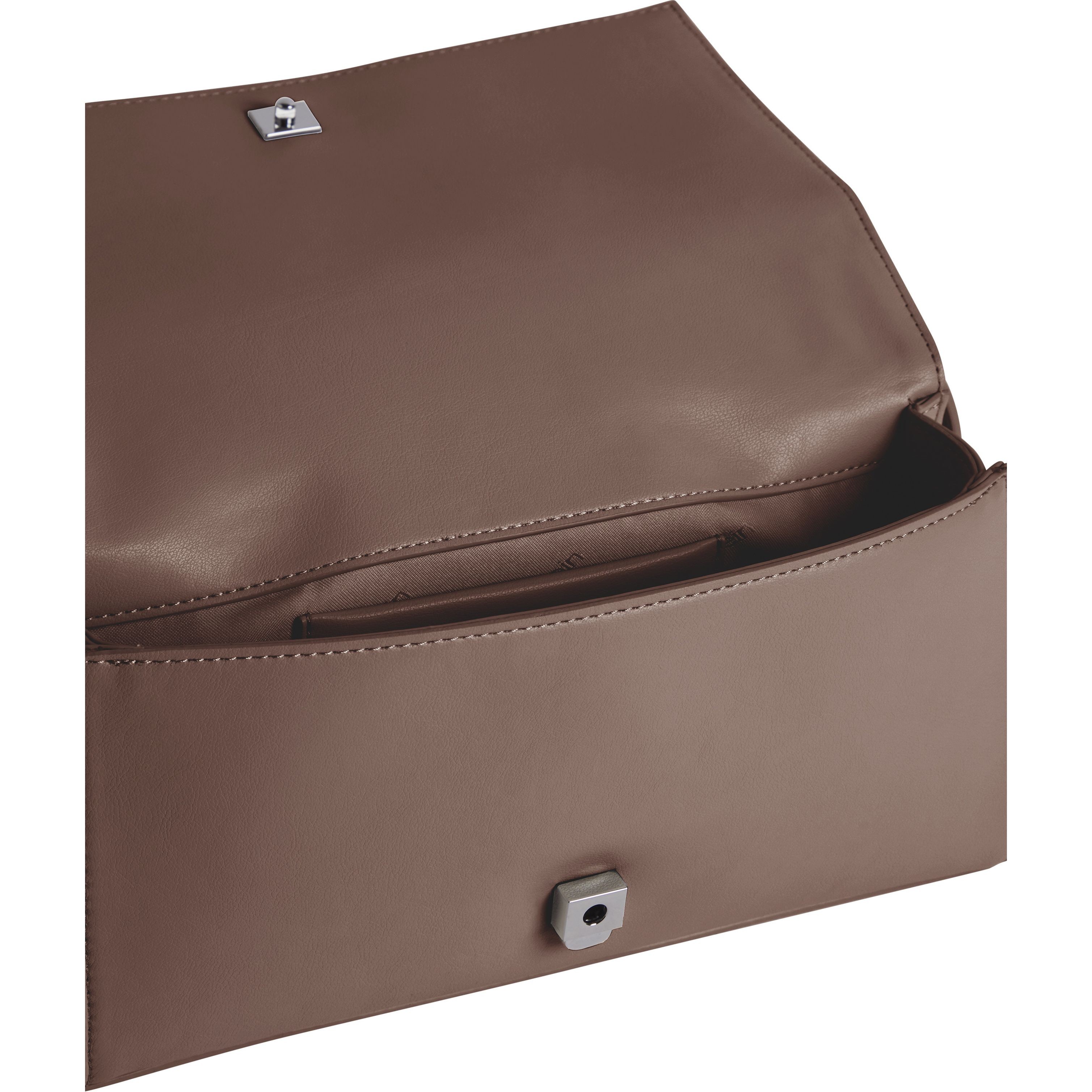 CALVIN KLEIN Rankinė per petį moterims, Ruda, Diamond quilt shoulder bag 3