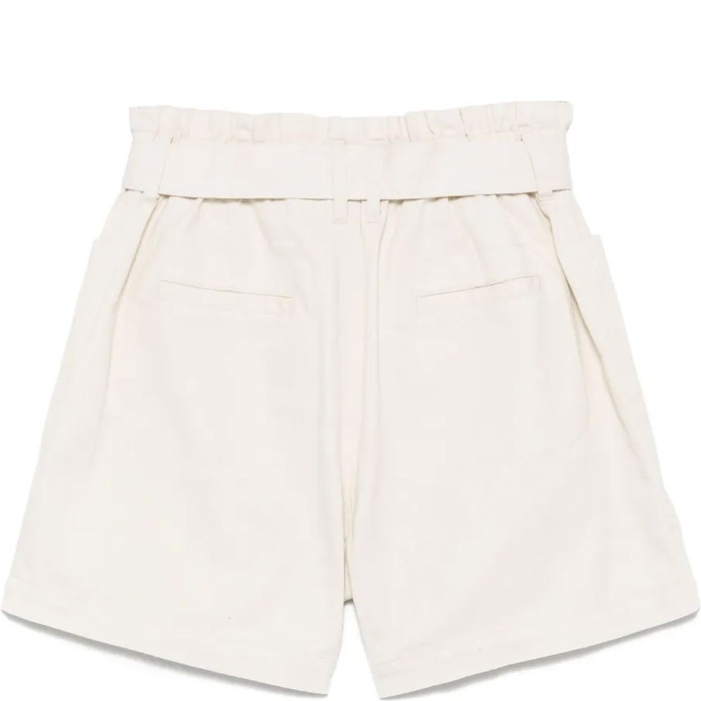 DKNY Šortai moterims, Chaki, High waist paper bag 2