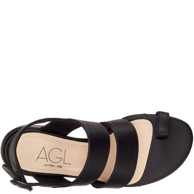 AGL Basutės moterims, Juoda, Lunar sandals 4