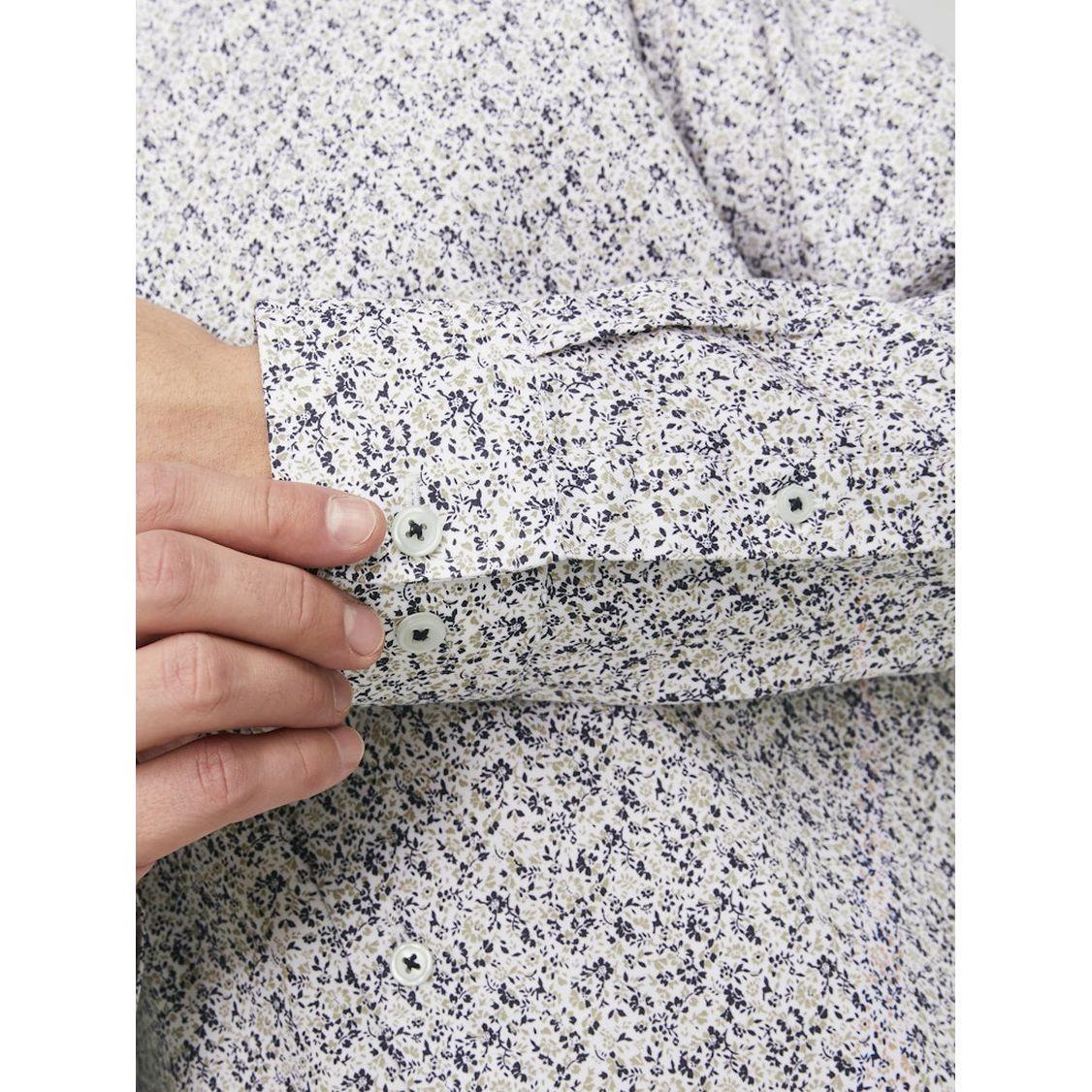 JACK & JONES Marškiniai vyrams, Balta, Jprblanordshirts 6