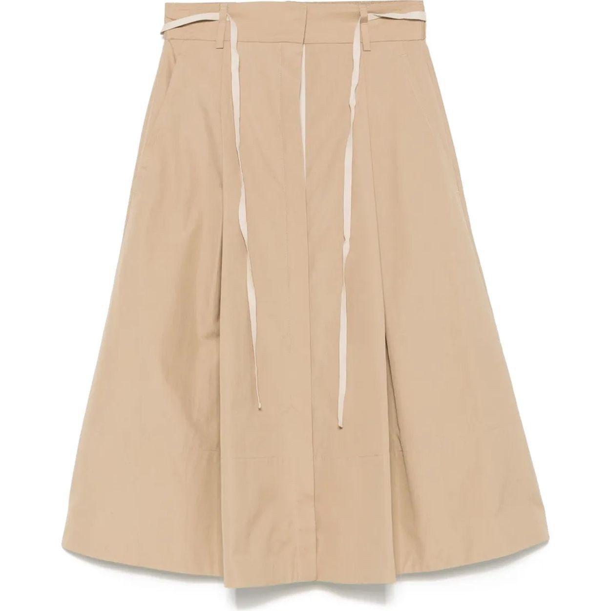 VINCE Midi sijonas moterims, Kūno, Full skirt w/ canvas tape