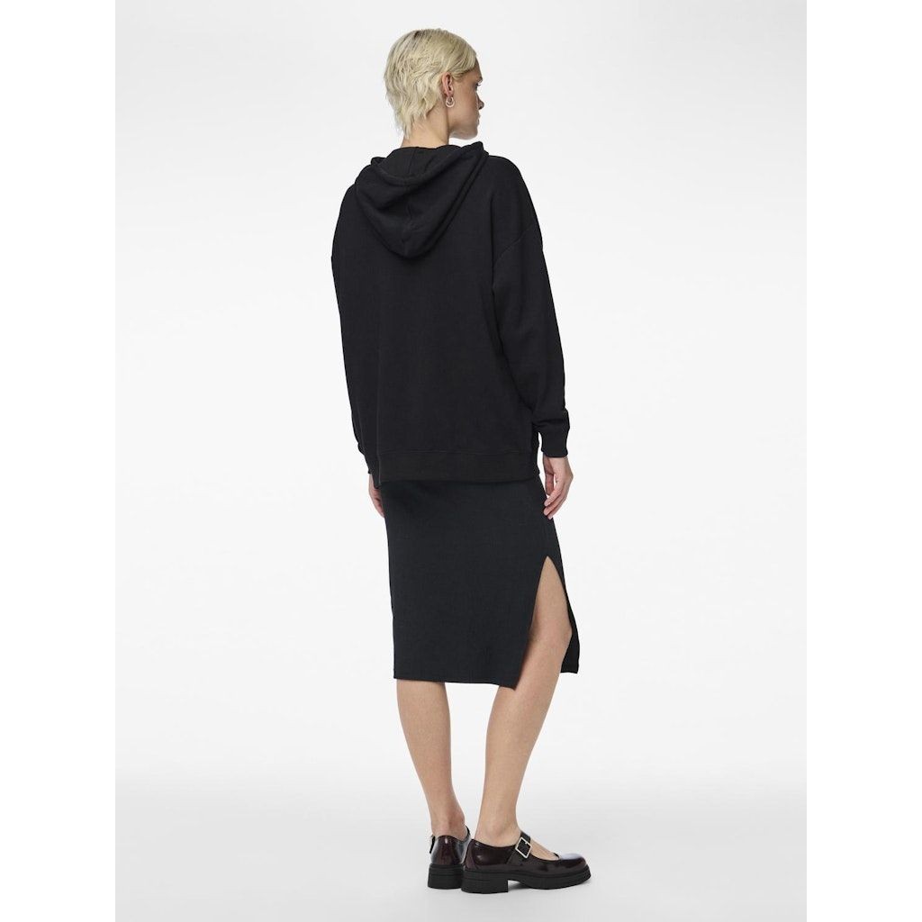 PIECES Sportinis nertinis moterims, Juoda, PCCHILLI LS OVERSIZE 3