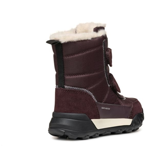 GEOX Aulinukai mergaitėms, Raudona, Trekkyup girl Booties 6