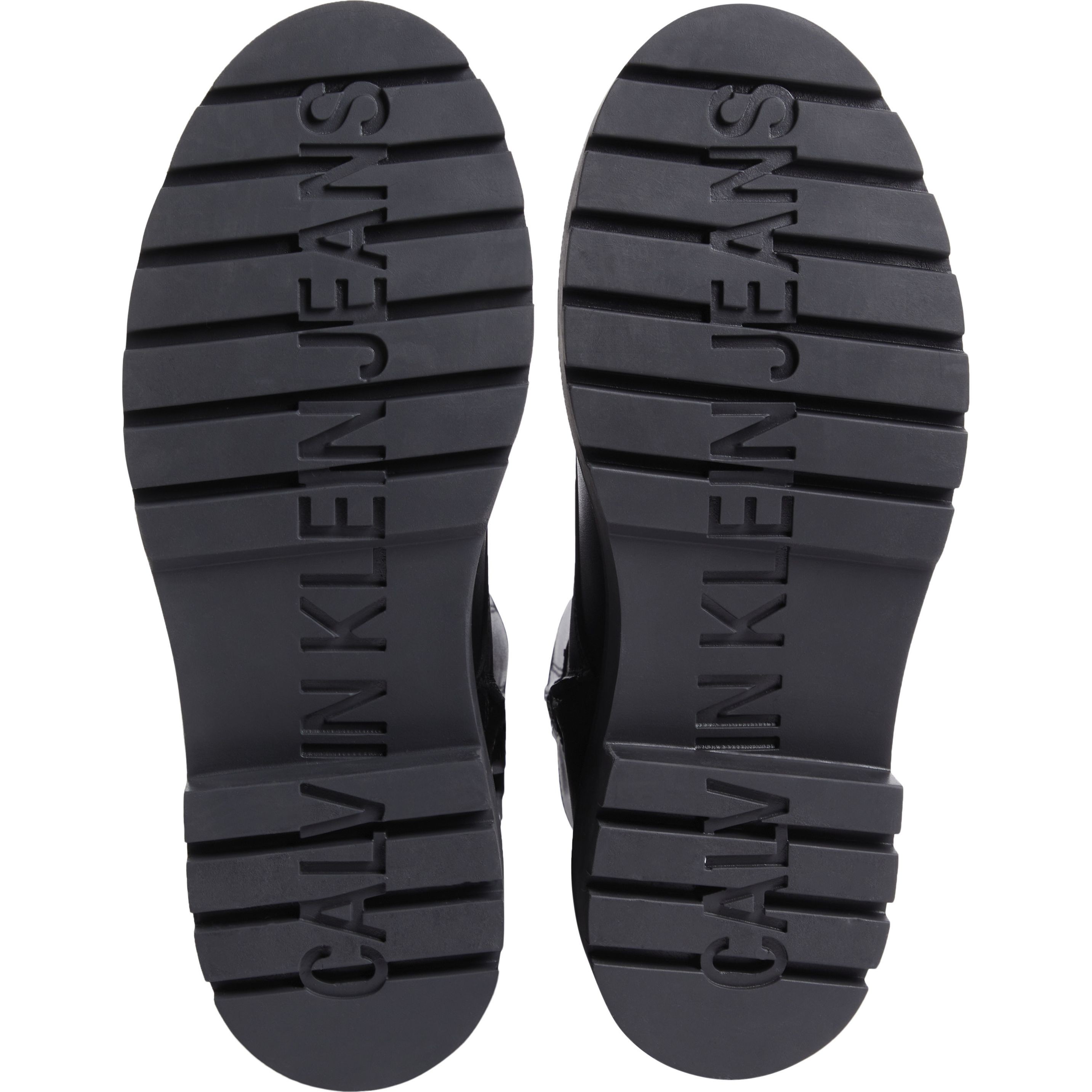 CALVIN KLEIN JEANS Aulinukai moterims, Juoda, Combat boot zip 5